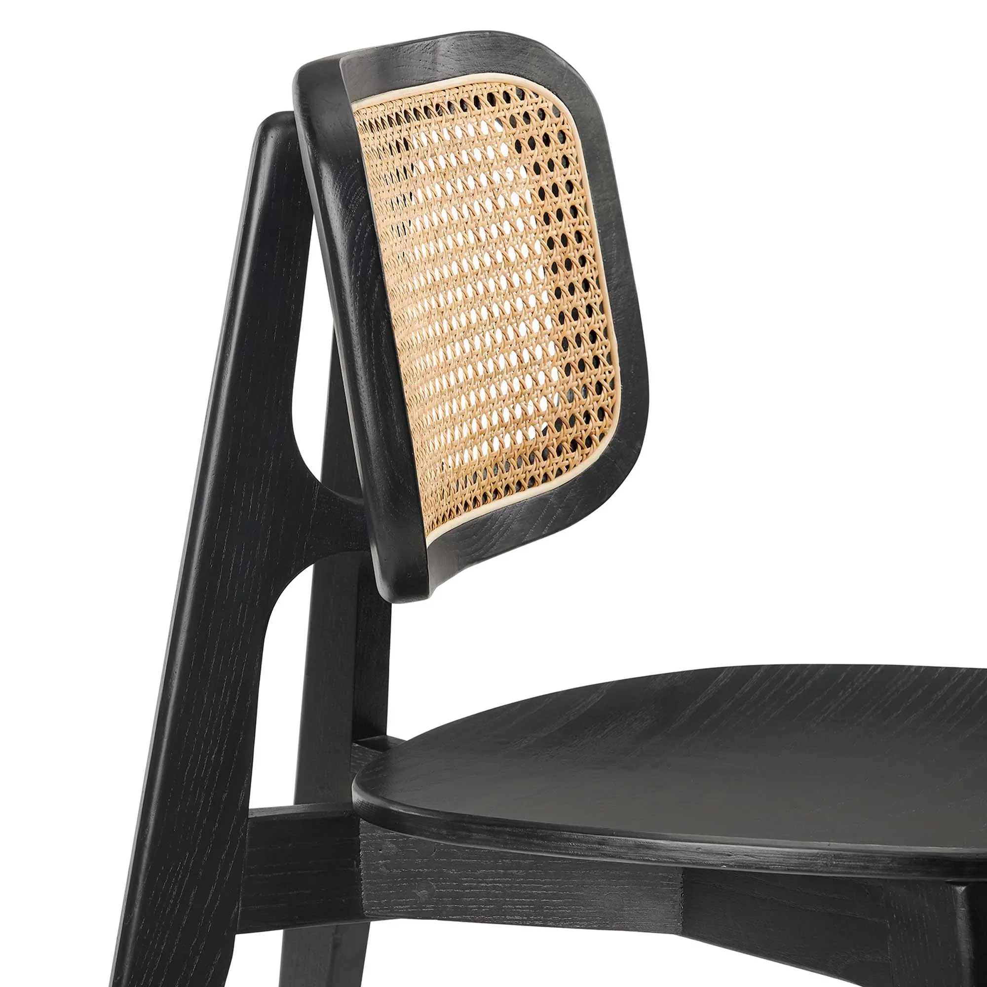 Habitat Wood Dining Side Chair Set of 2 - Image 4