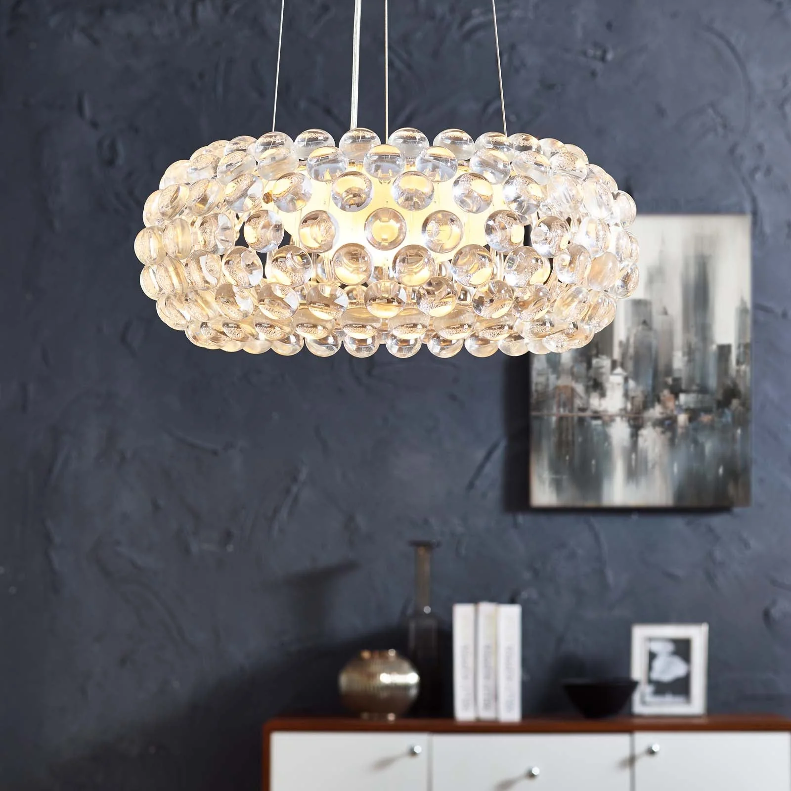 Halo 20” Pendant Chandelier - Image 4
