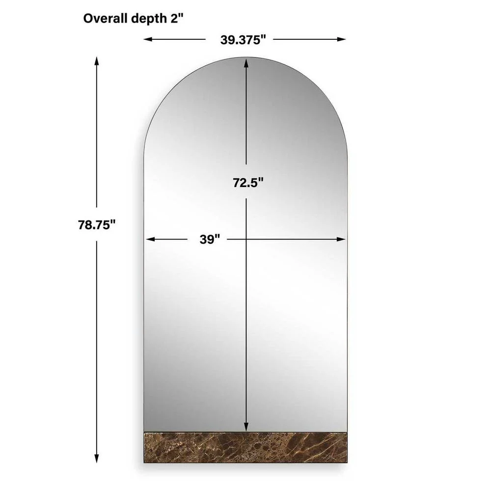 Hanover Arch Mirror - Image 6
