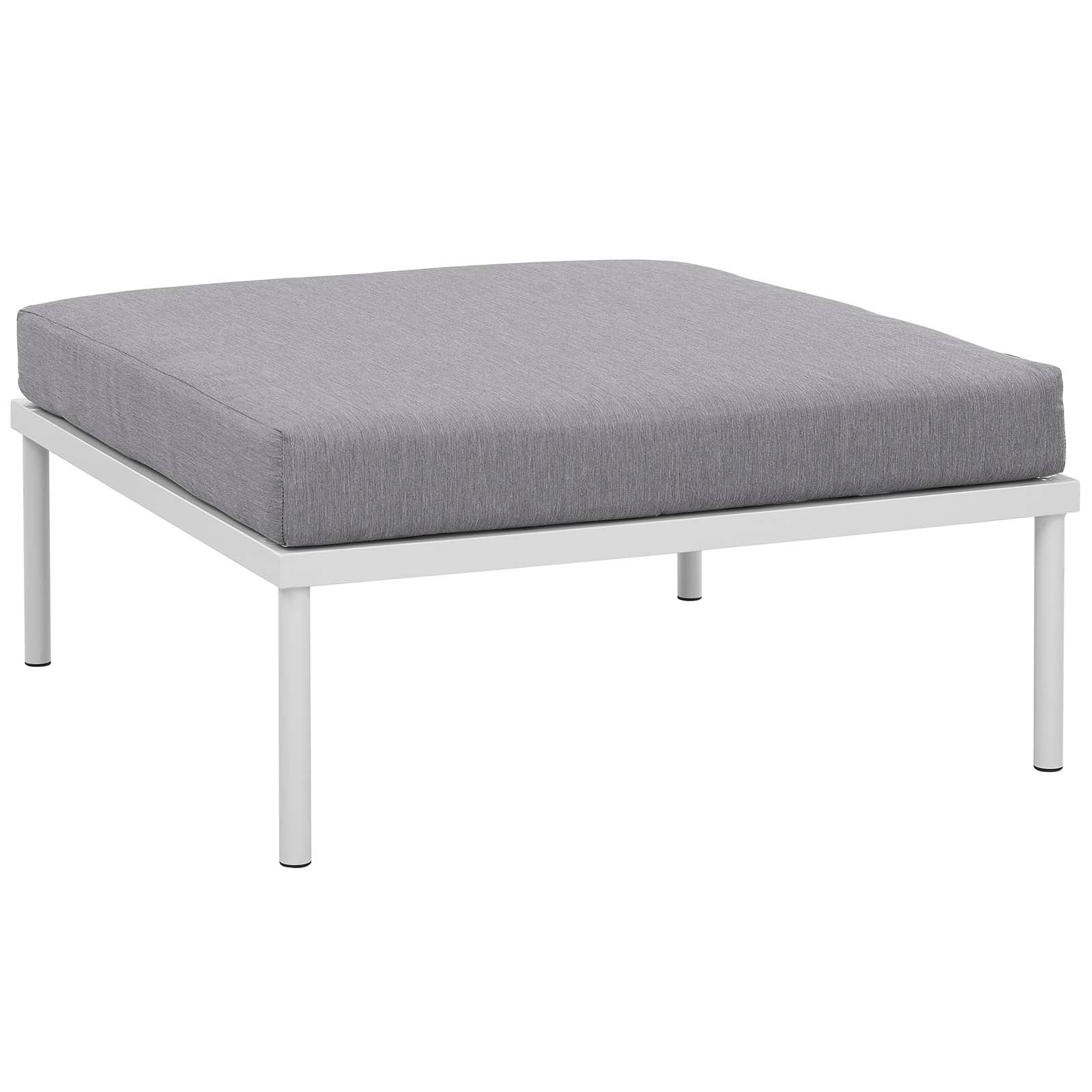 Harmony 3 Piece Outdoor Patio Aluminum Sectional Sofa Set - Image 12