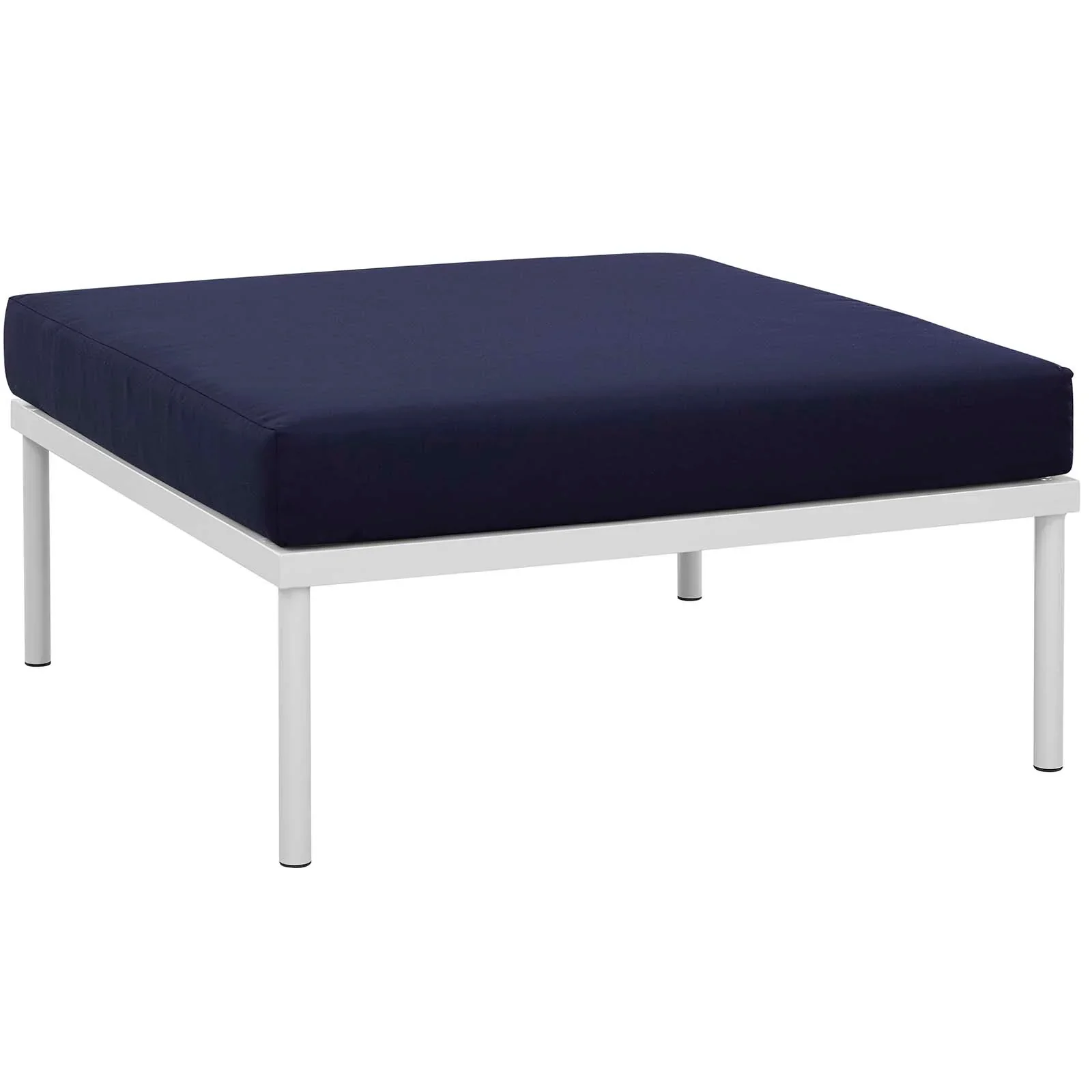 Harmony 3 Piece Outdoor Patio Aluminum Sectional Sofa Set - Image 18