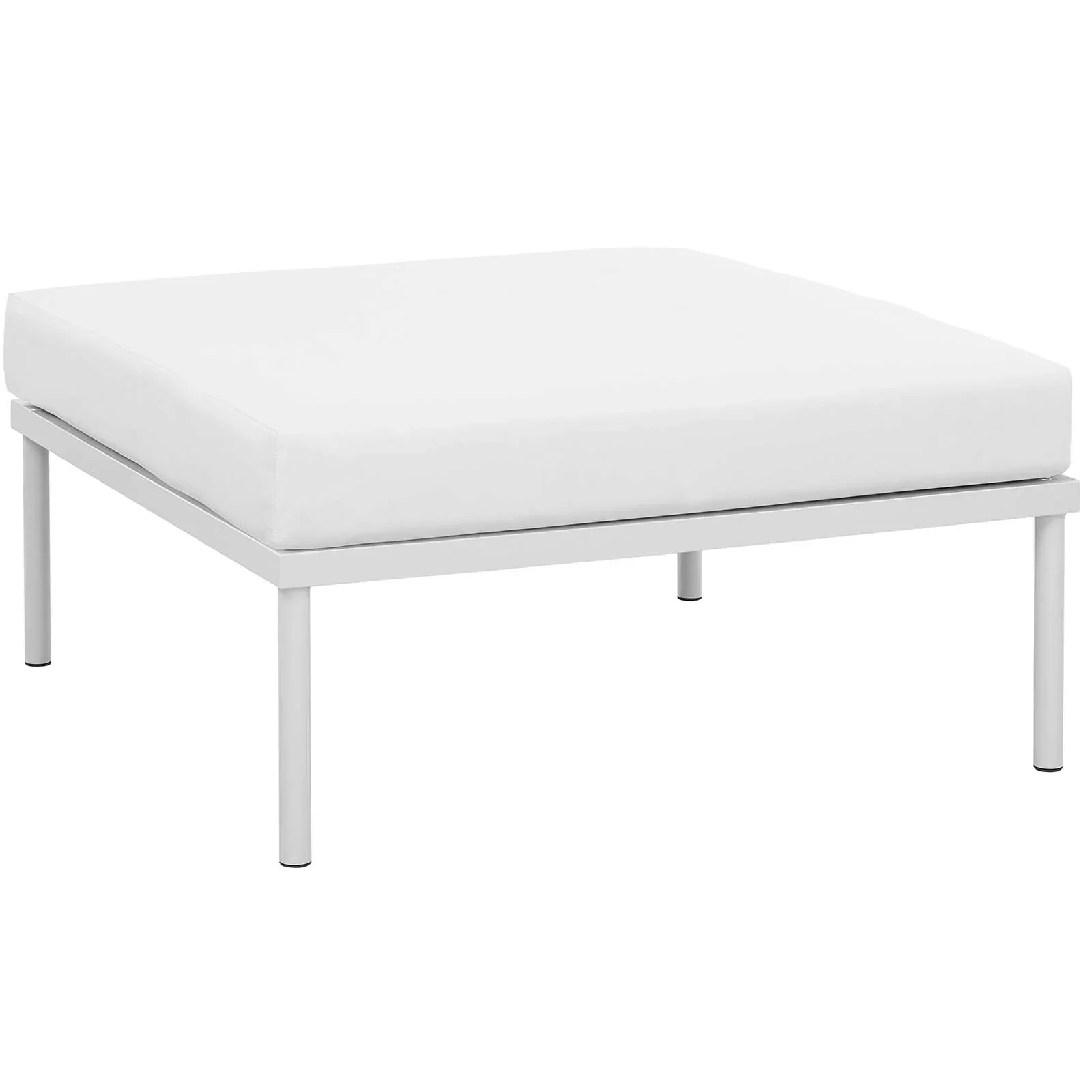 Harmony 3 Piece Outdoor Patio Aluminum Sectional Sofa Set - Image 24
