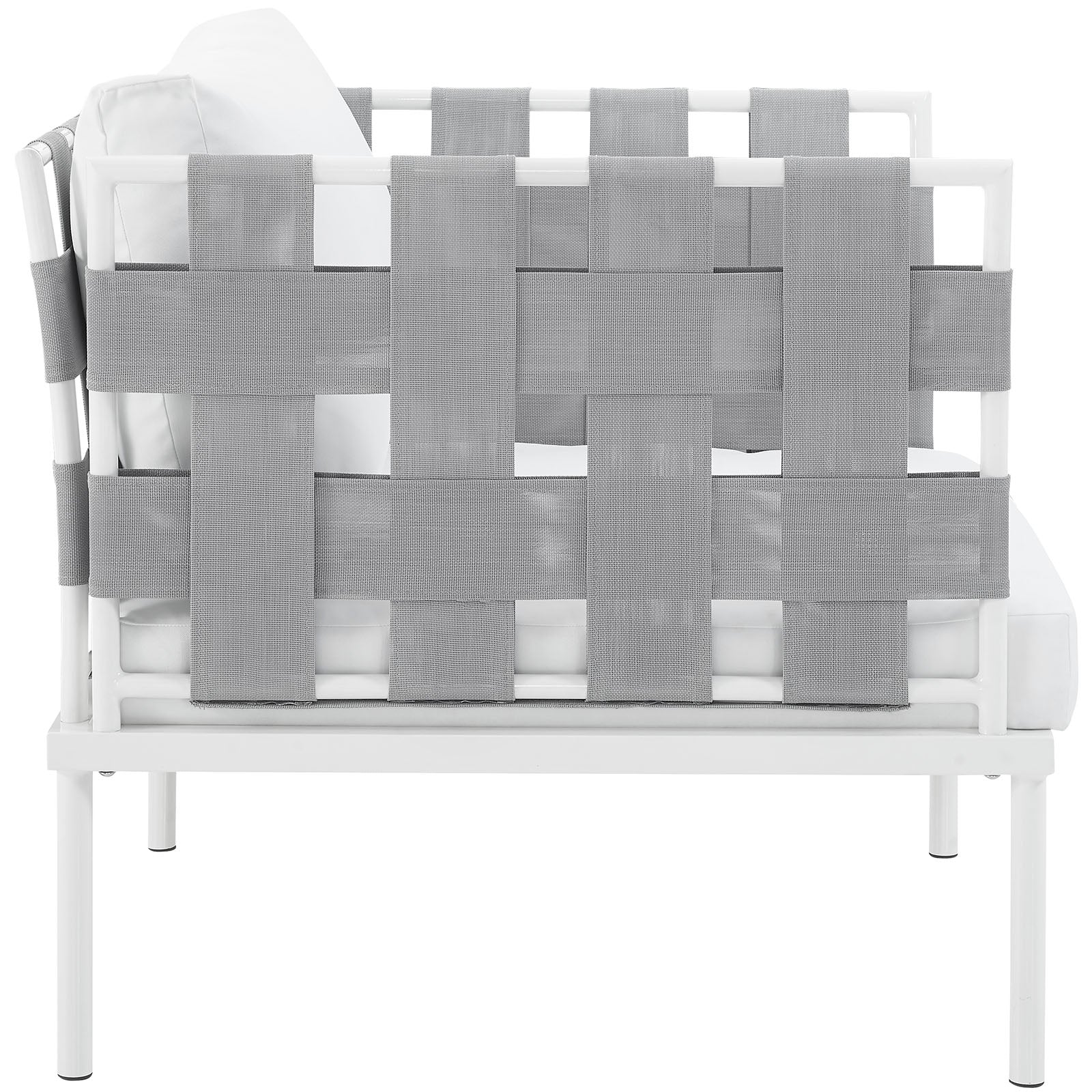Harmony Outdoor Patio Aluminum Armchair - Image 19