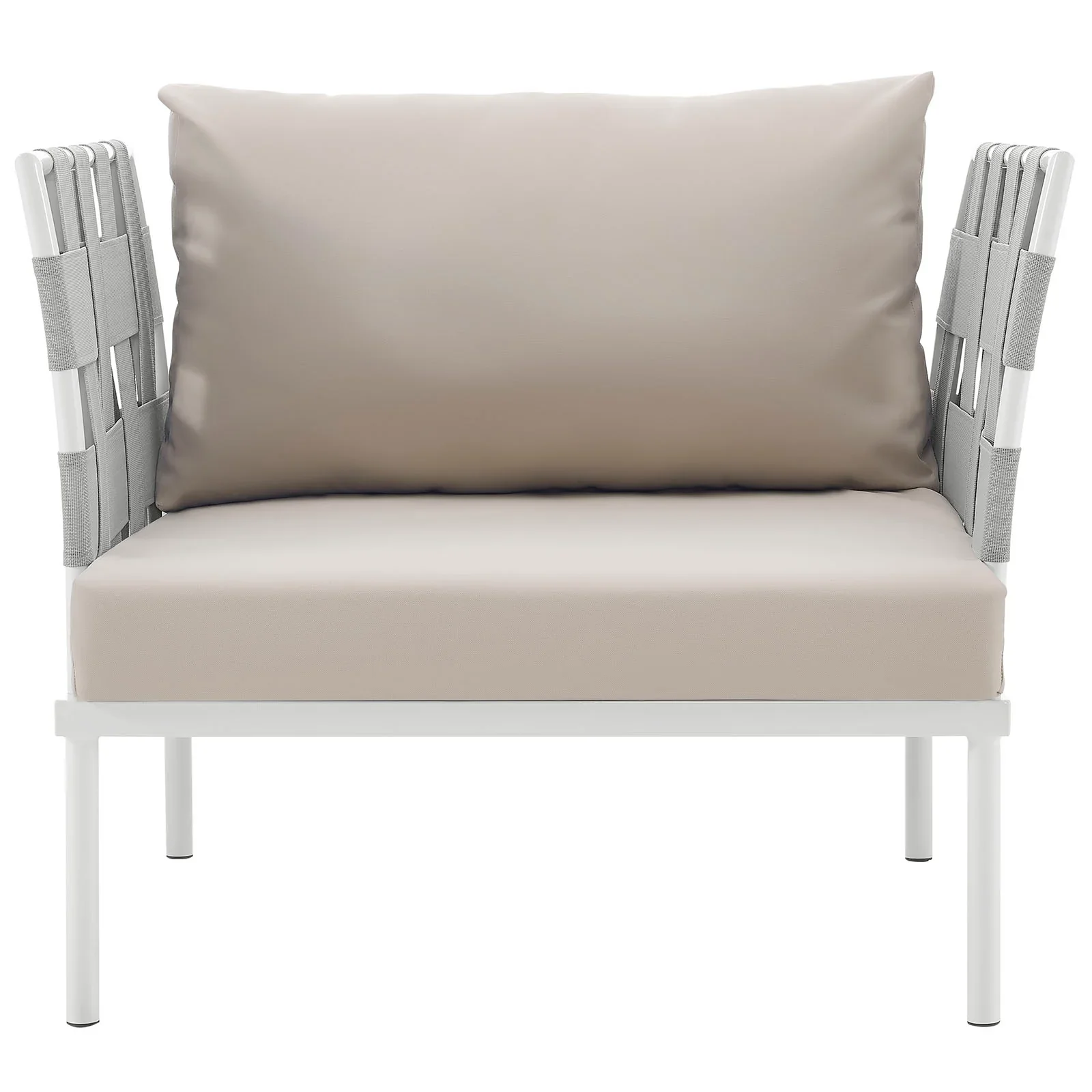 Harmony Outdoor Patio Aluminum Armchair - Image 5