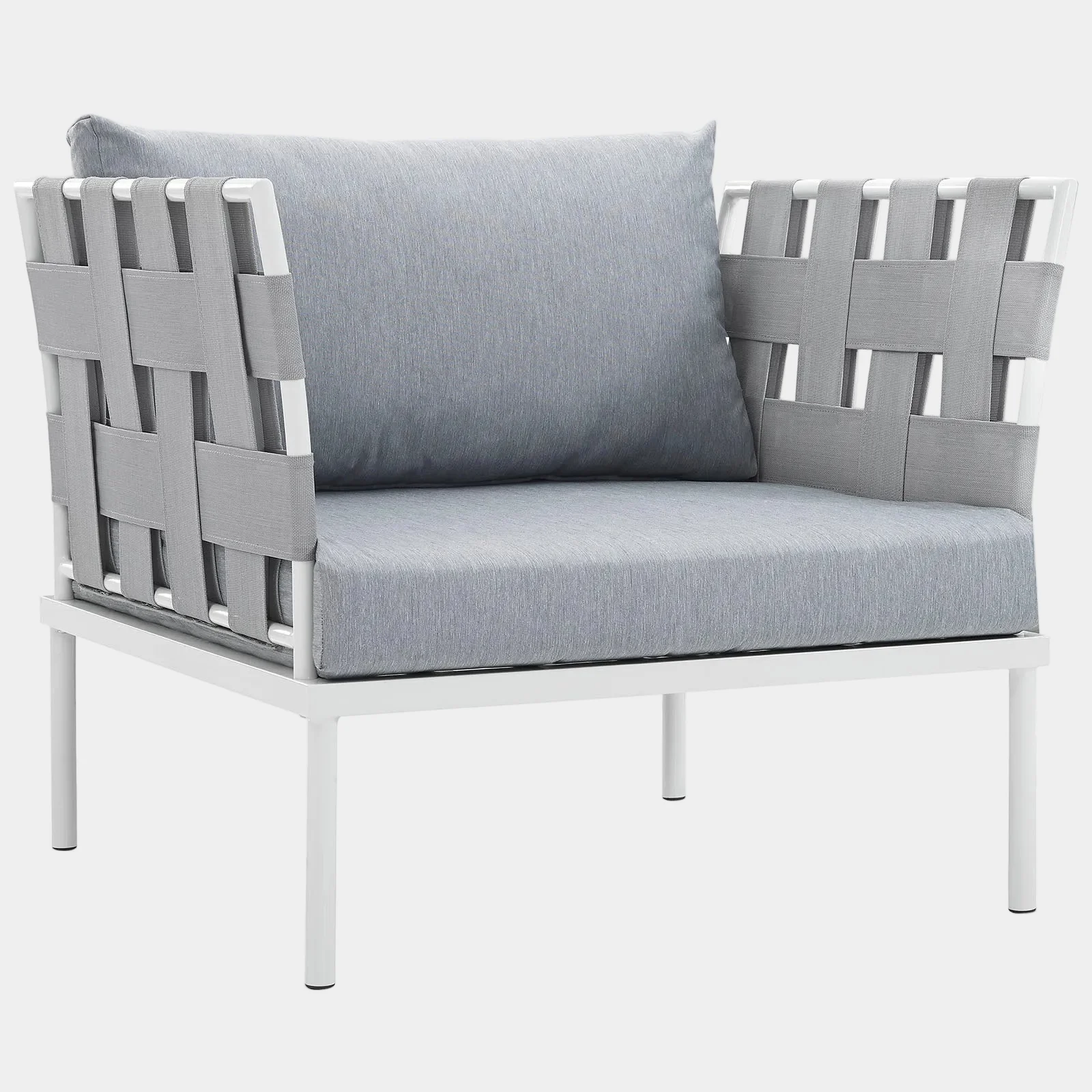 Harmony Outdoor Patio Aluminum Armchair - Image 6