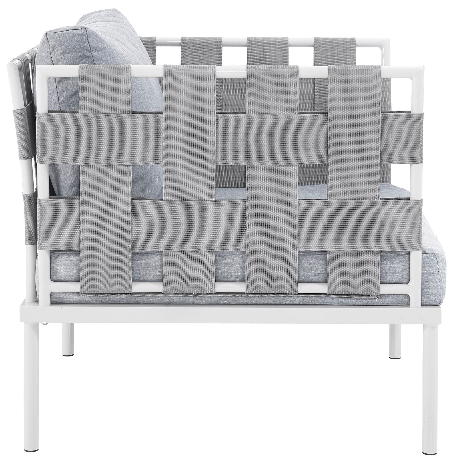 Harmony Outdoor Patio Aluminum Armchair - Image 8