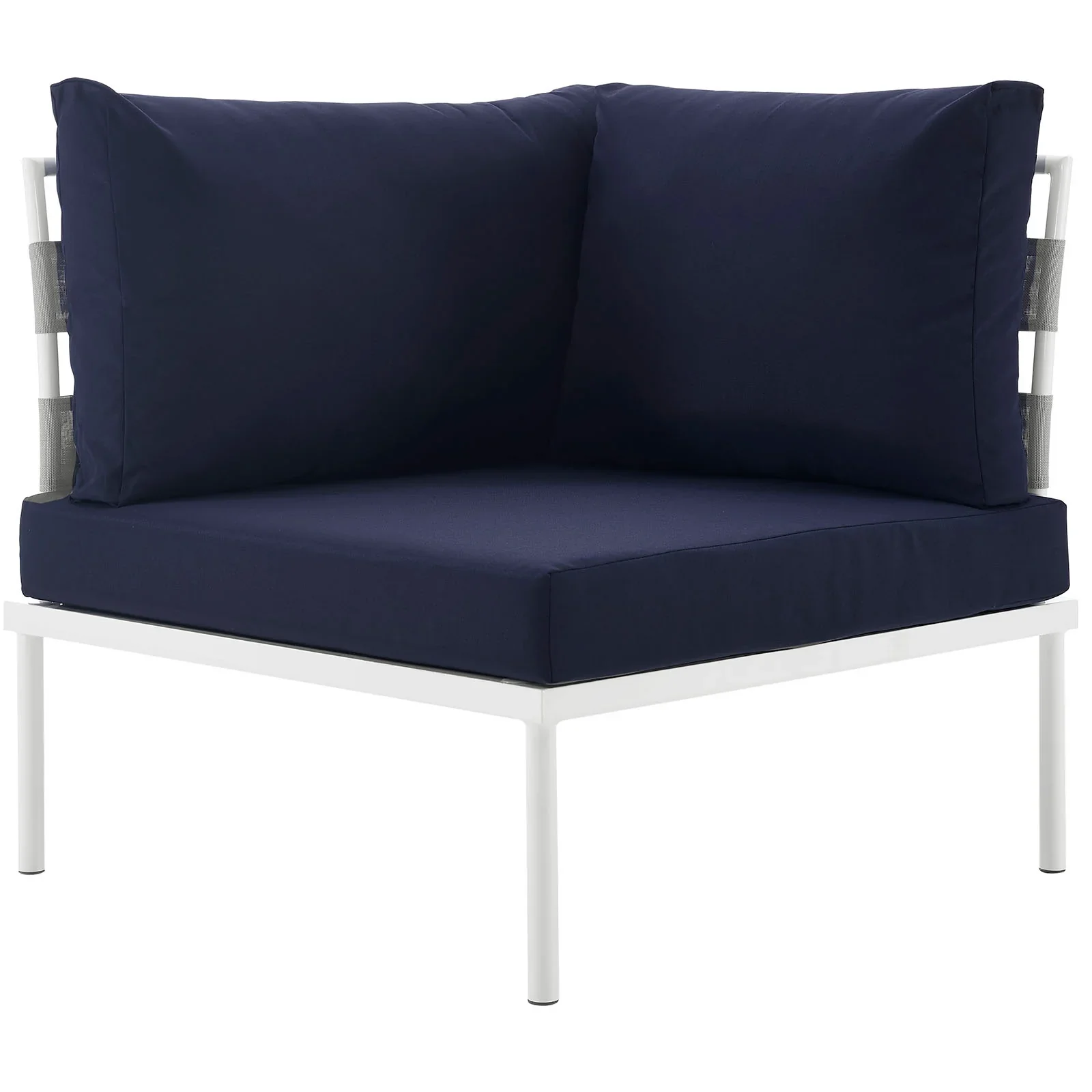 Harmony Outdoor Patio Aluminum Corner Sofa - Image 15