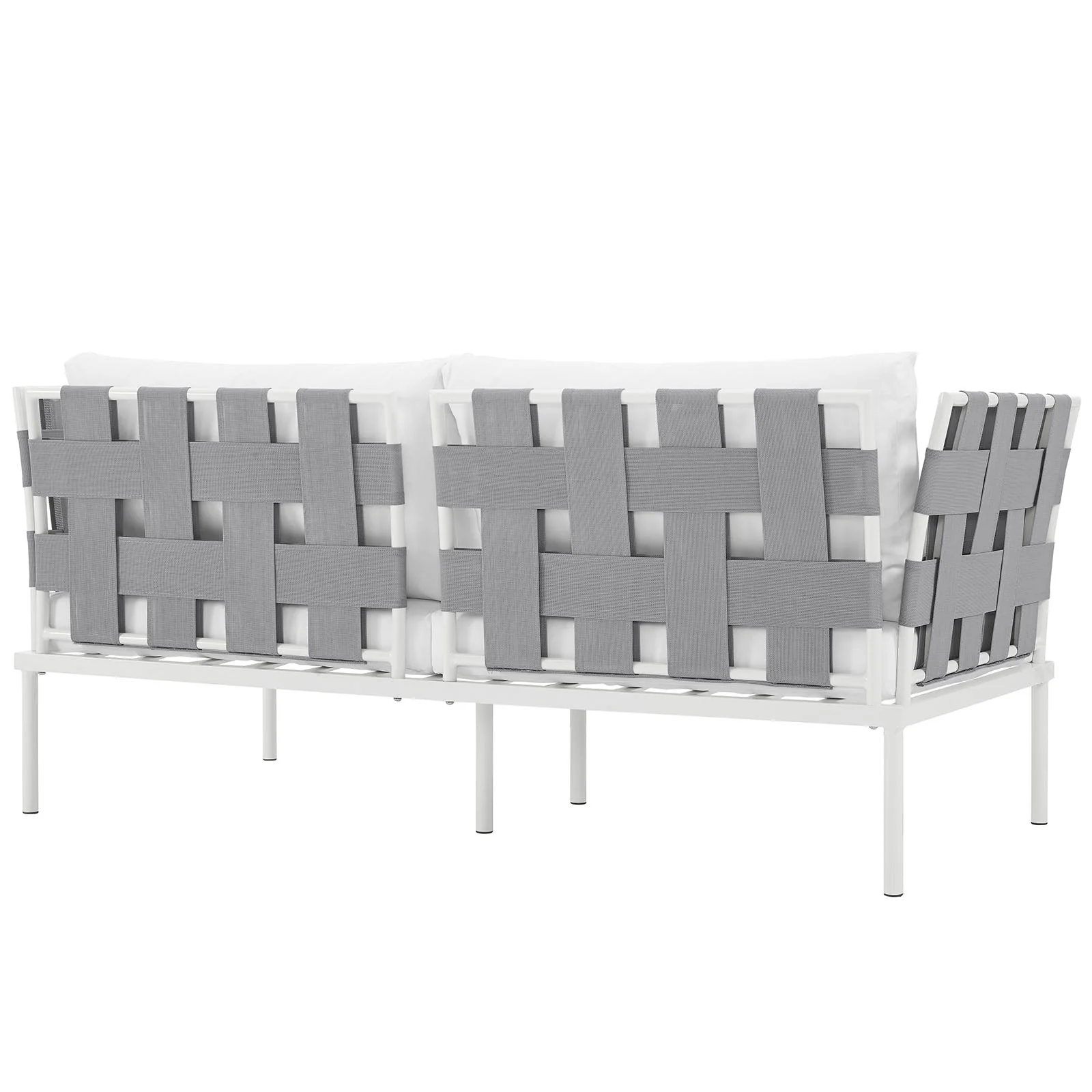 Harmony Outdoor Patio Aluminum Loveseat - Image 14