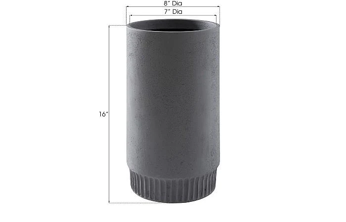 Harvest Planter, Medium, Dark Gray - Image 2