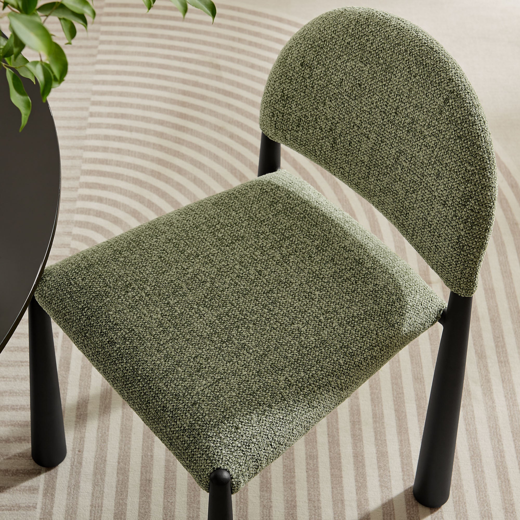 Hayley Upholstered Fabric Dining Side Chair - Image 43