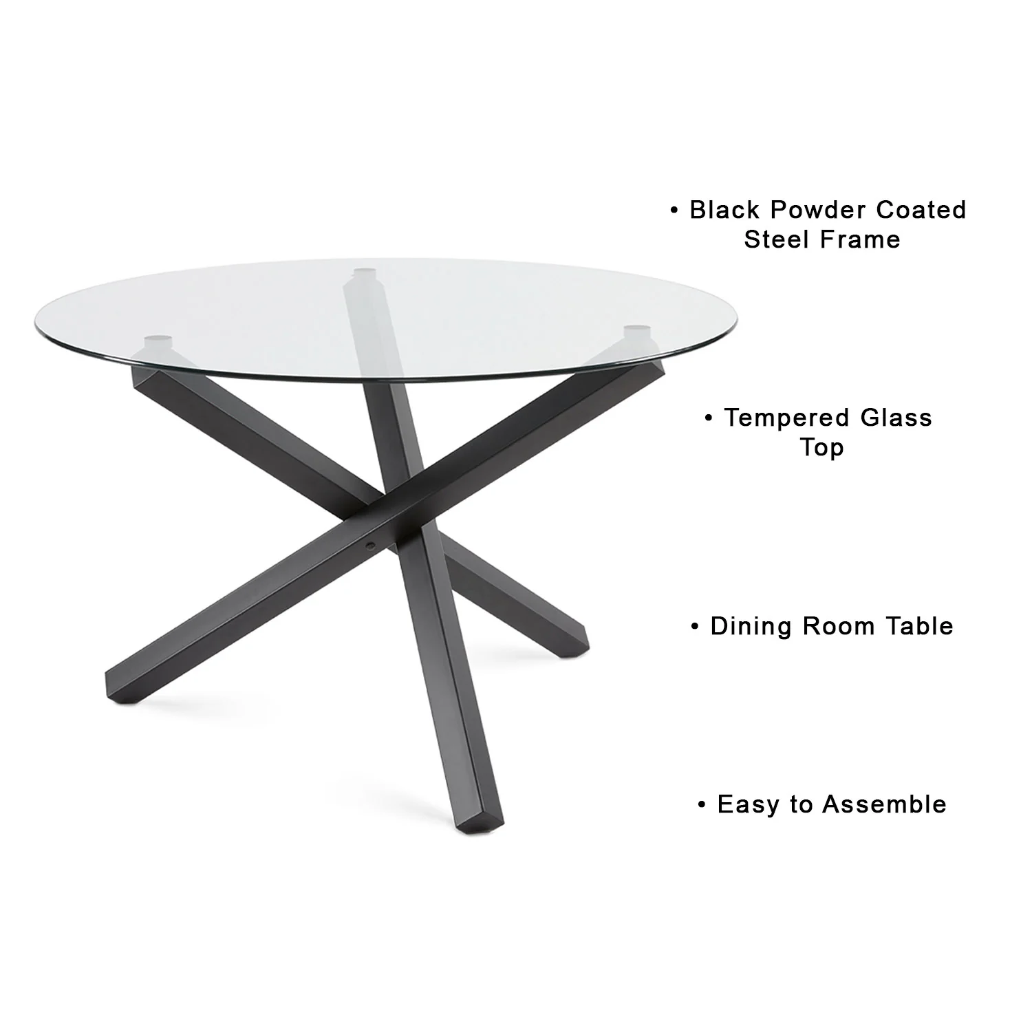 Helen Black Dining Table - Image 15