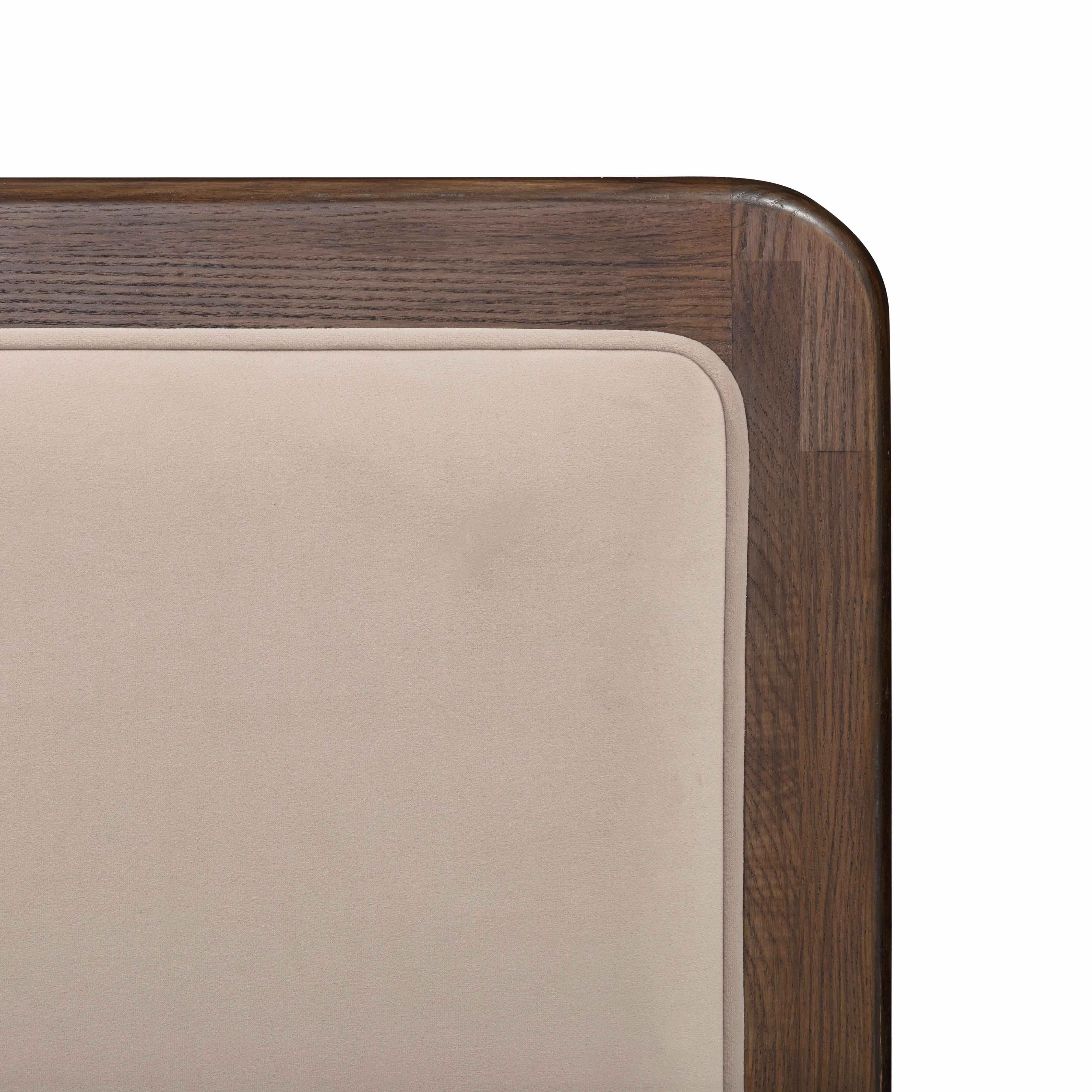 Hella Velvet and Ash Wood Bed - Image 32