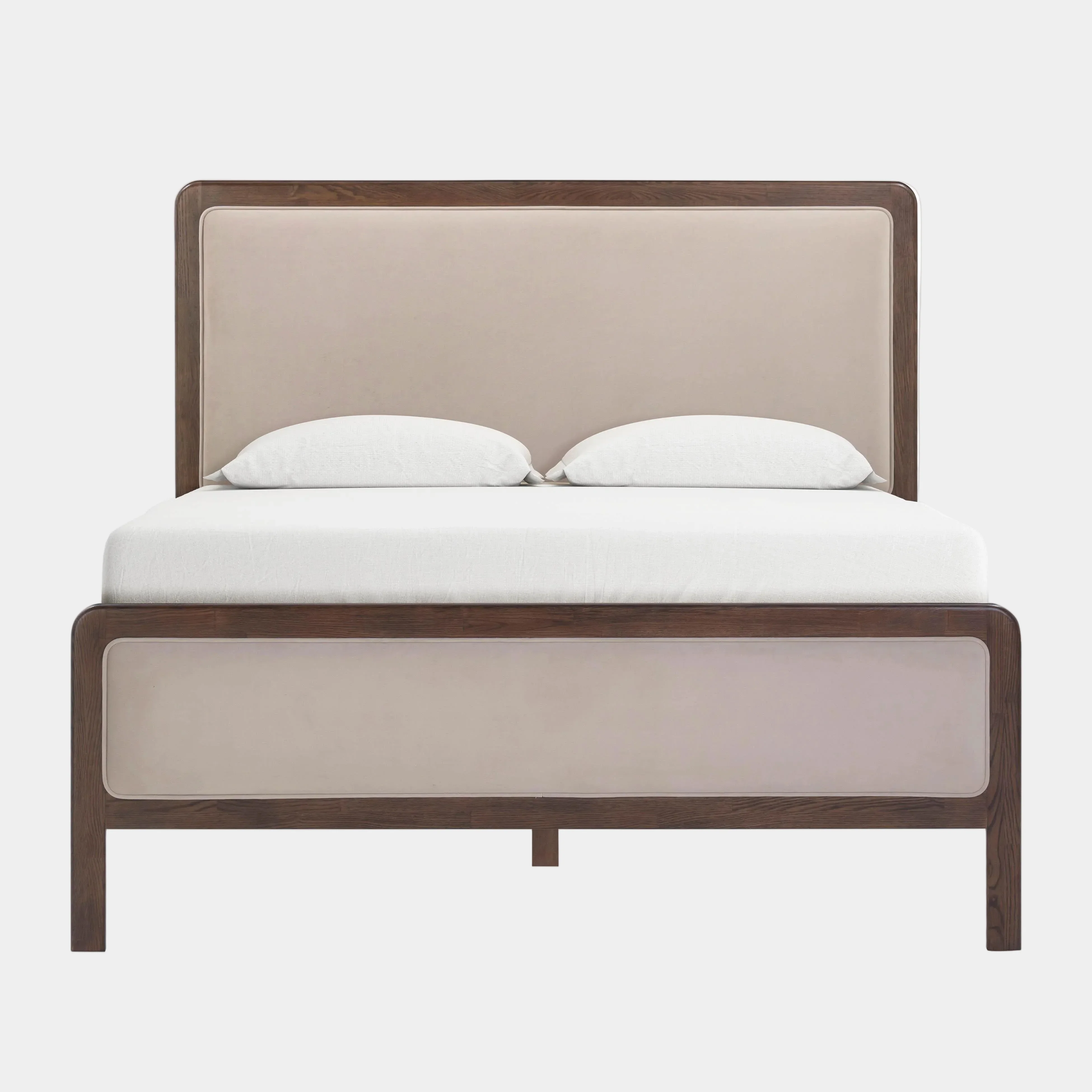Hella Velvet and Ash Wood Bed - Image 37