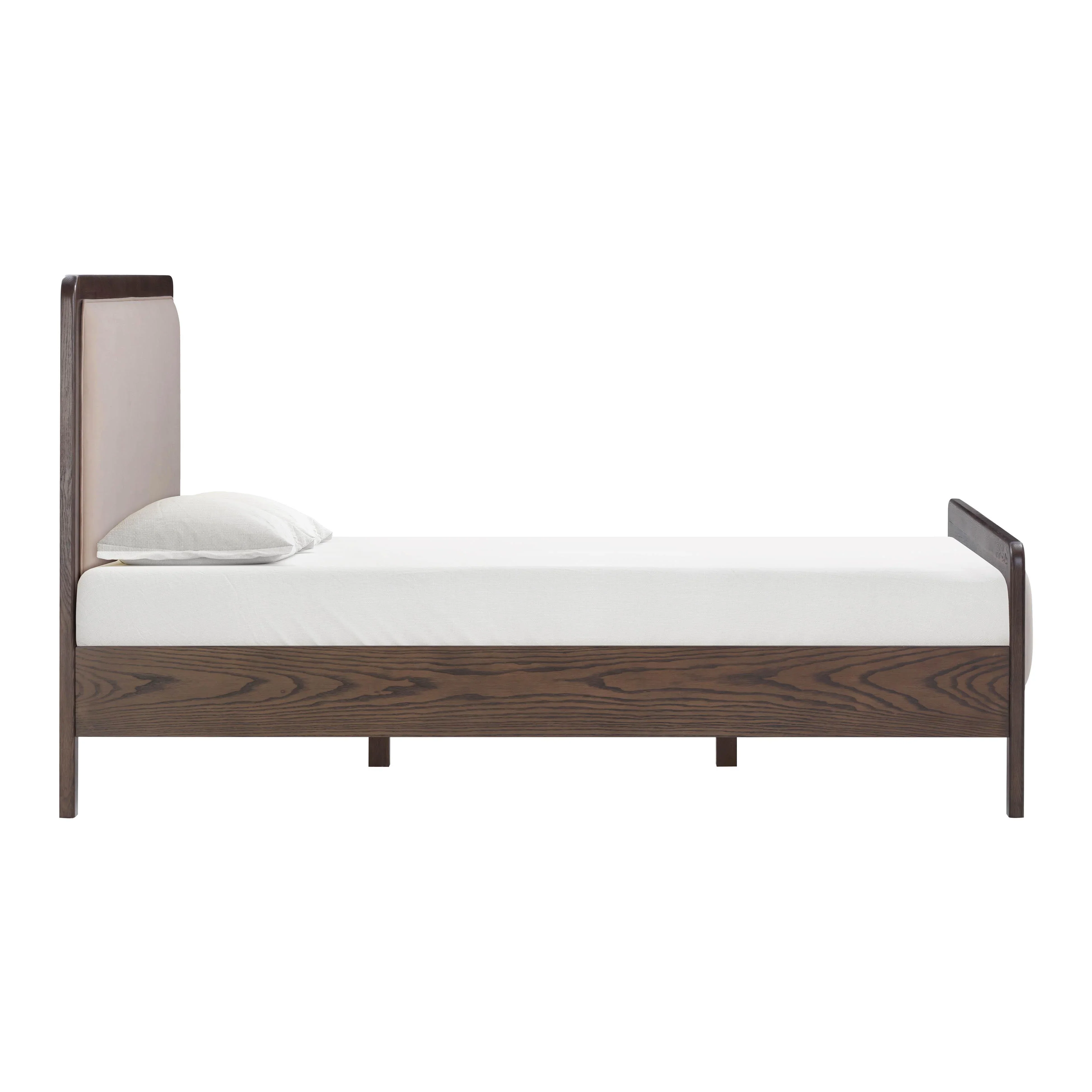 Hella Velvet and Ash Wood Bed - Image 40