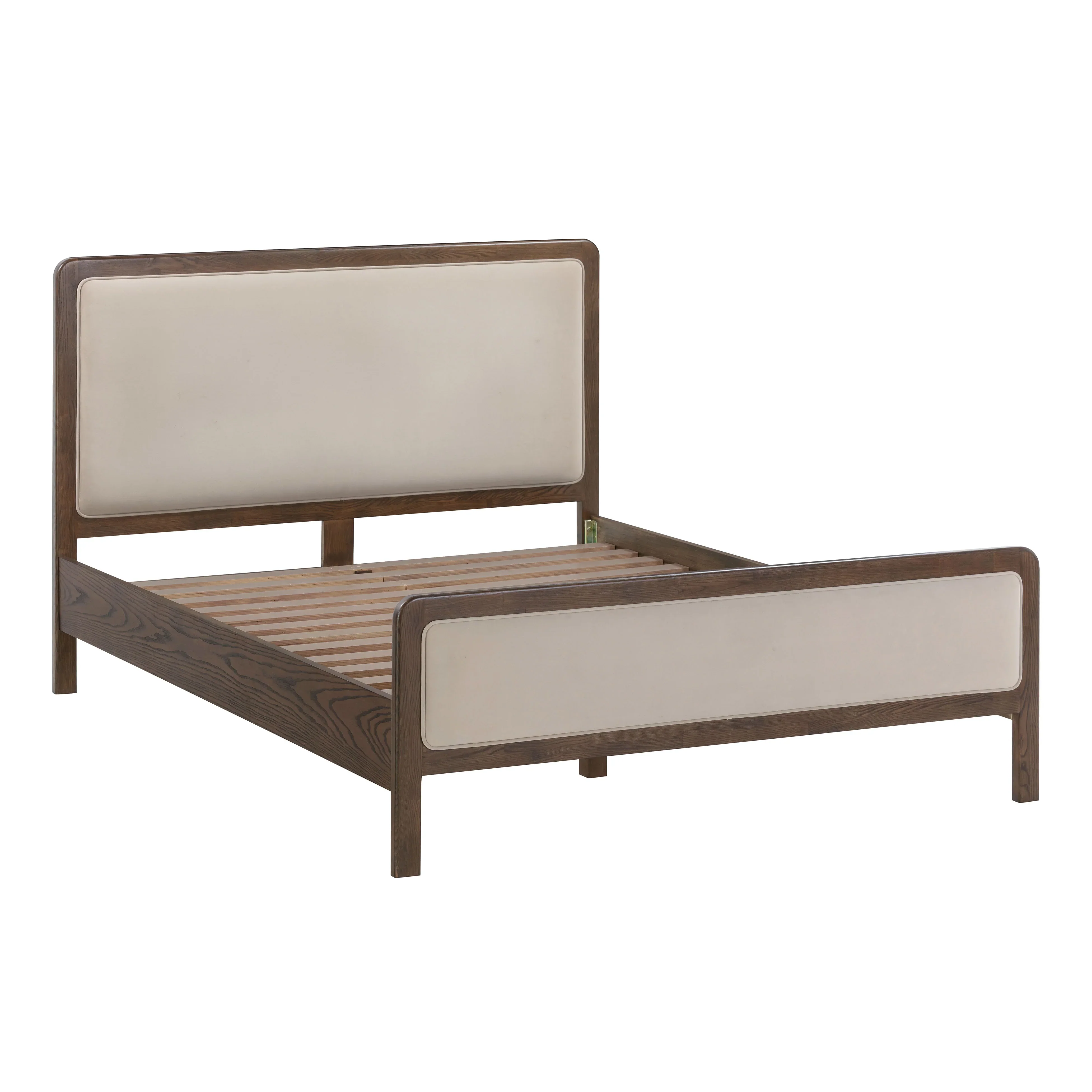 Hella Velvet and Ash Wood Bed - Image 45