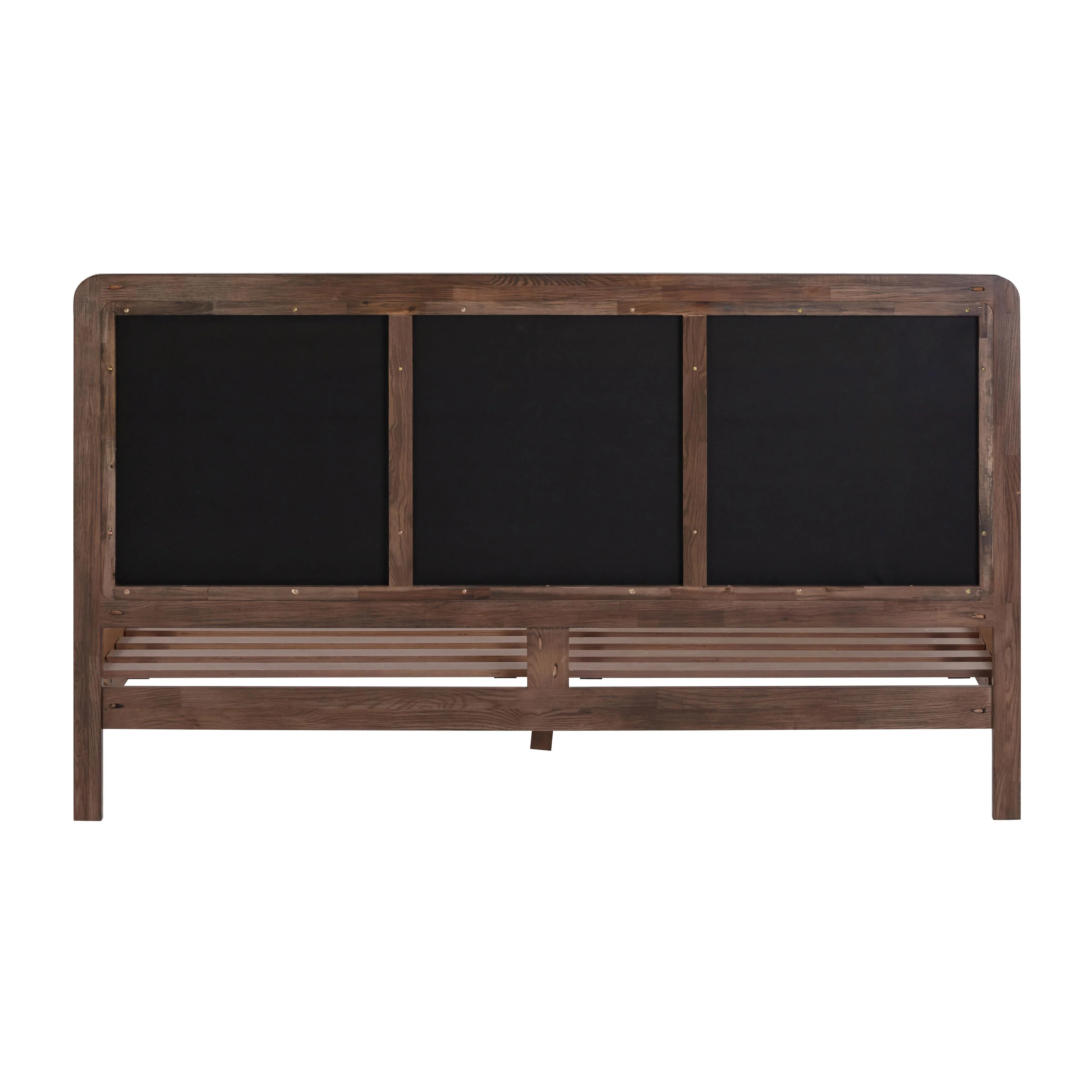 Hella Velvet and Ash Wood Bed - Image 5