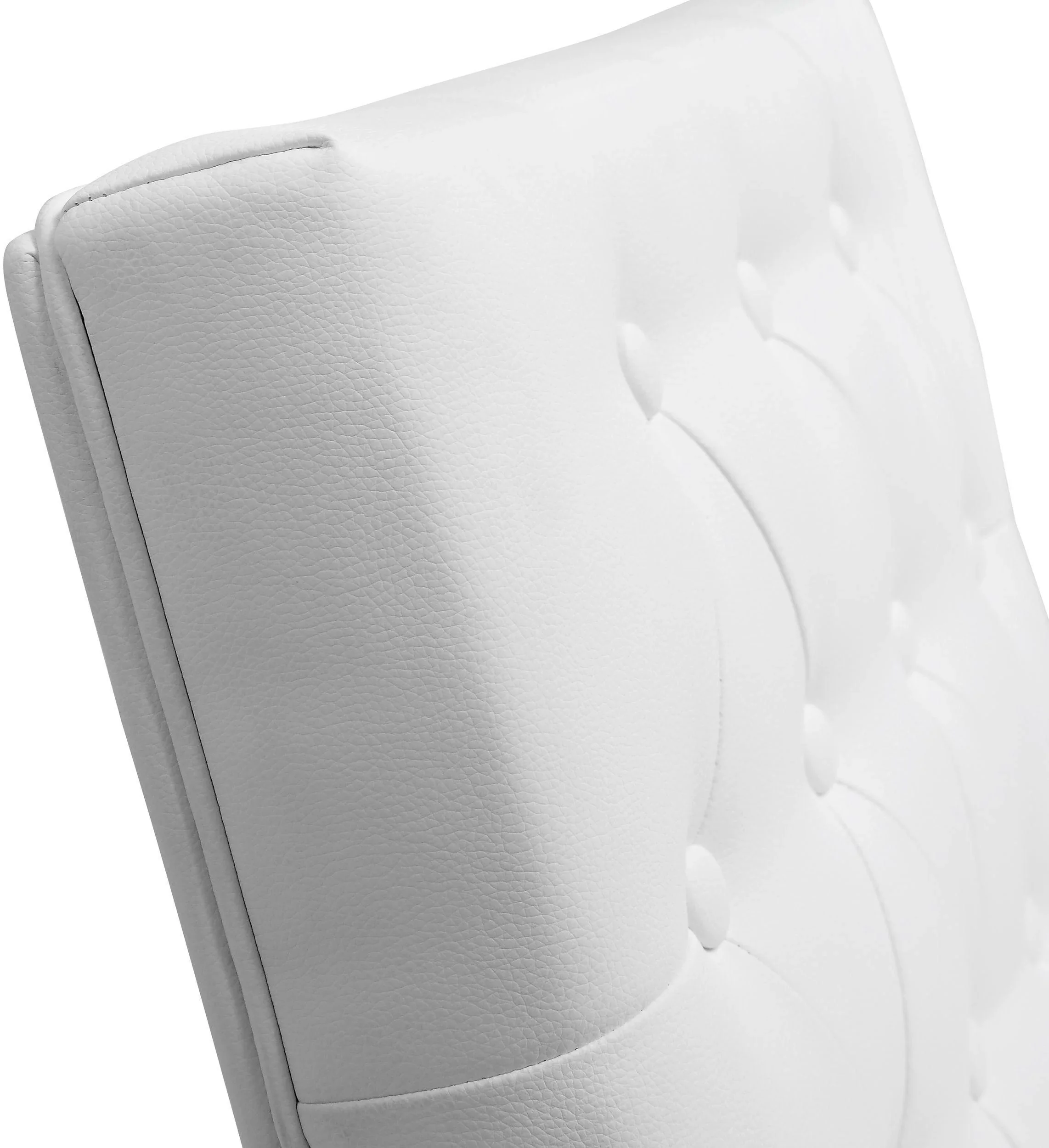 Helsinki White Performance Vegan Leather Stool - Set of 2 - Image 17