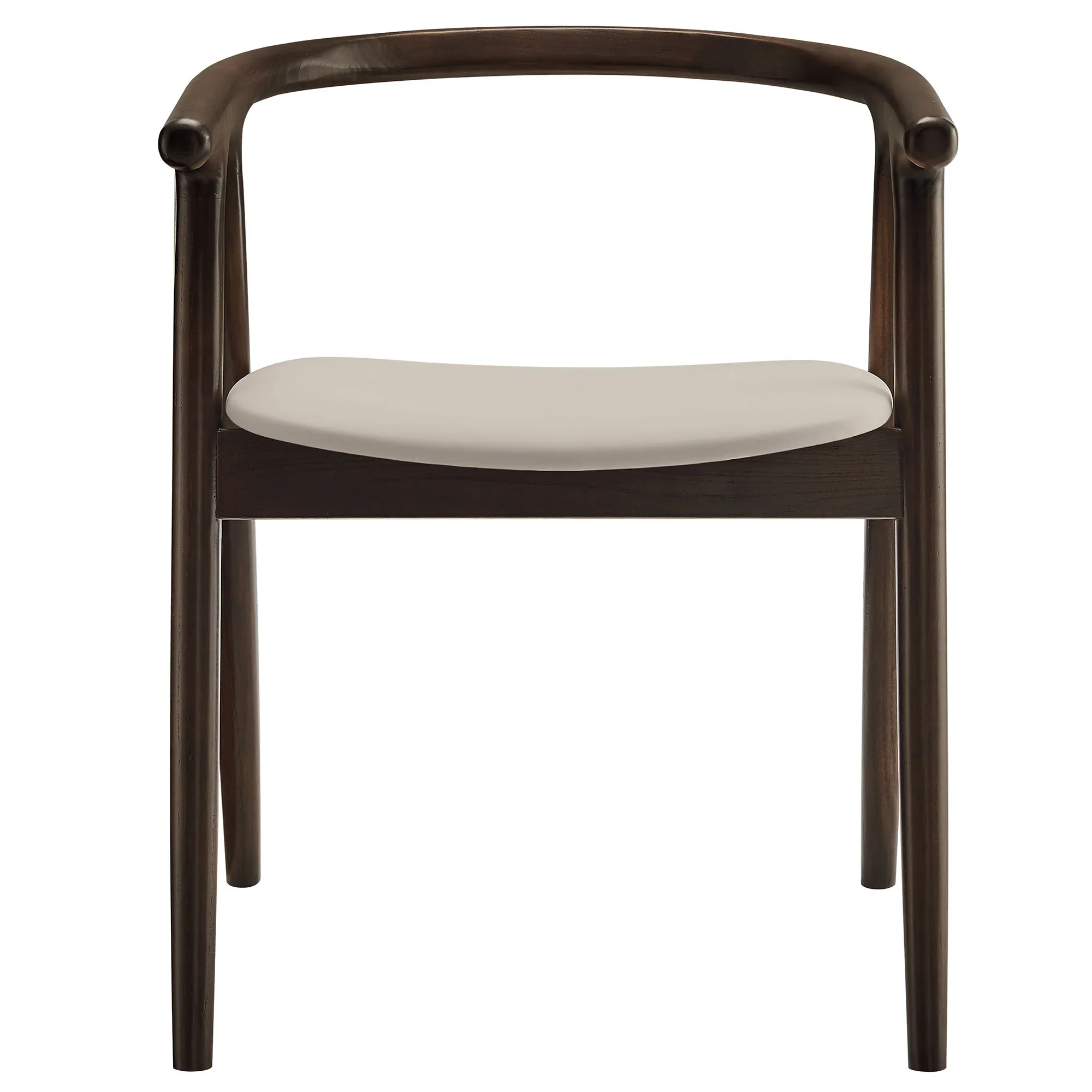 Henry Vegan Leather and Wood Dining Chair - Image 6