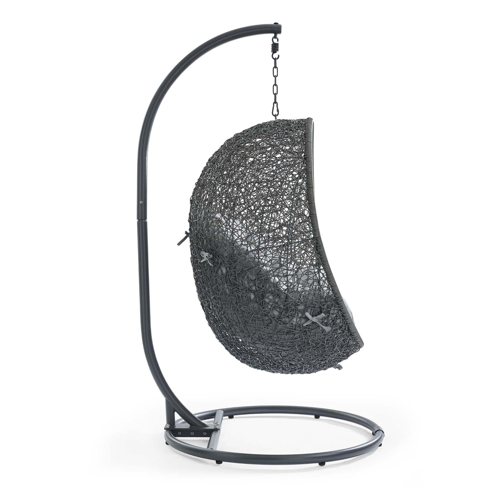 Hide Outdoor Patio Sunbrella® Swing Chair - Image 12