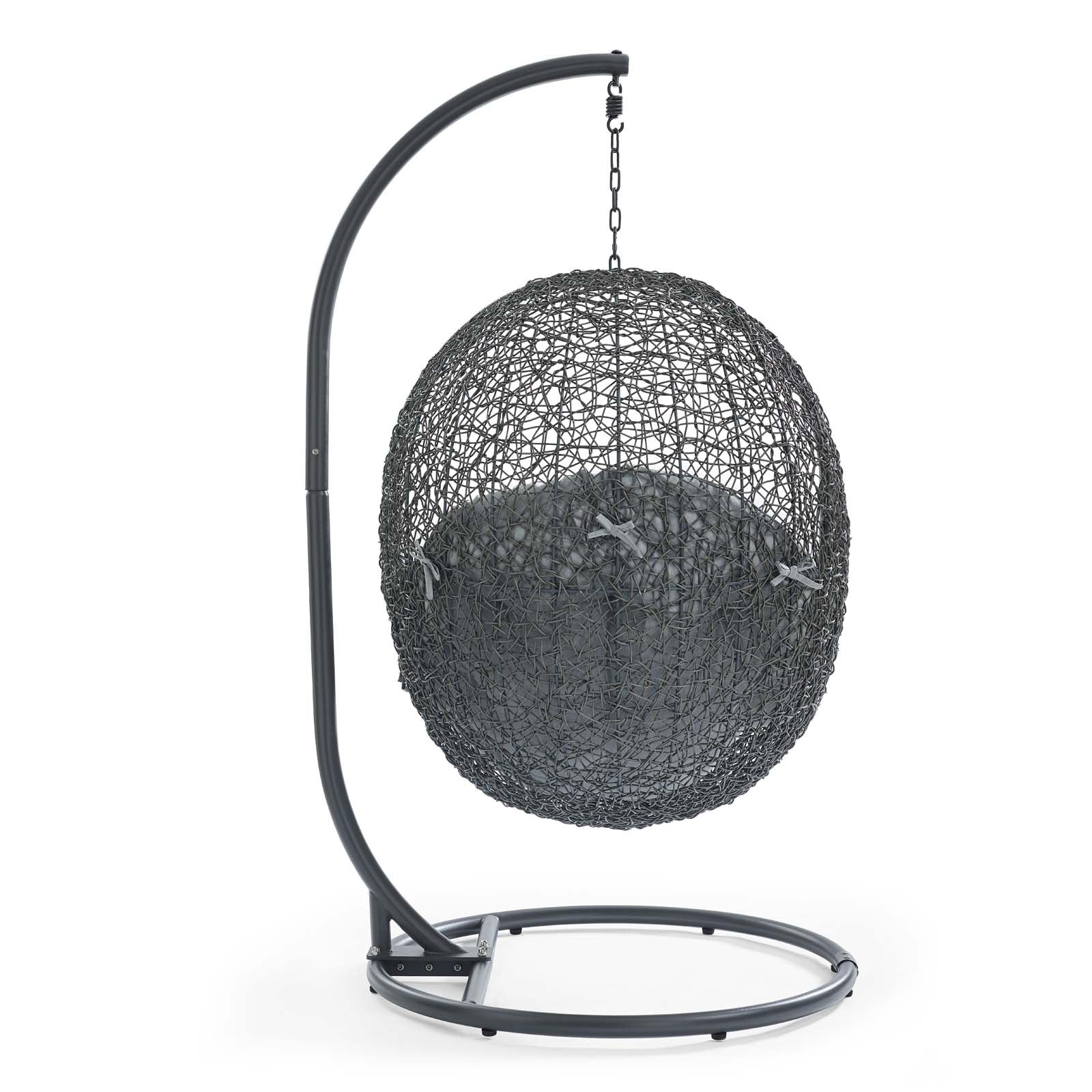 Hide Outdoor Patio Sunbrella® Swing Chair - Image 13