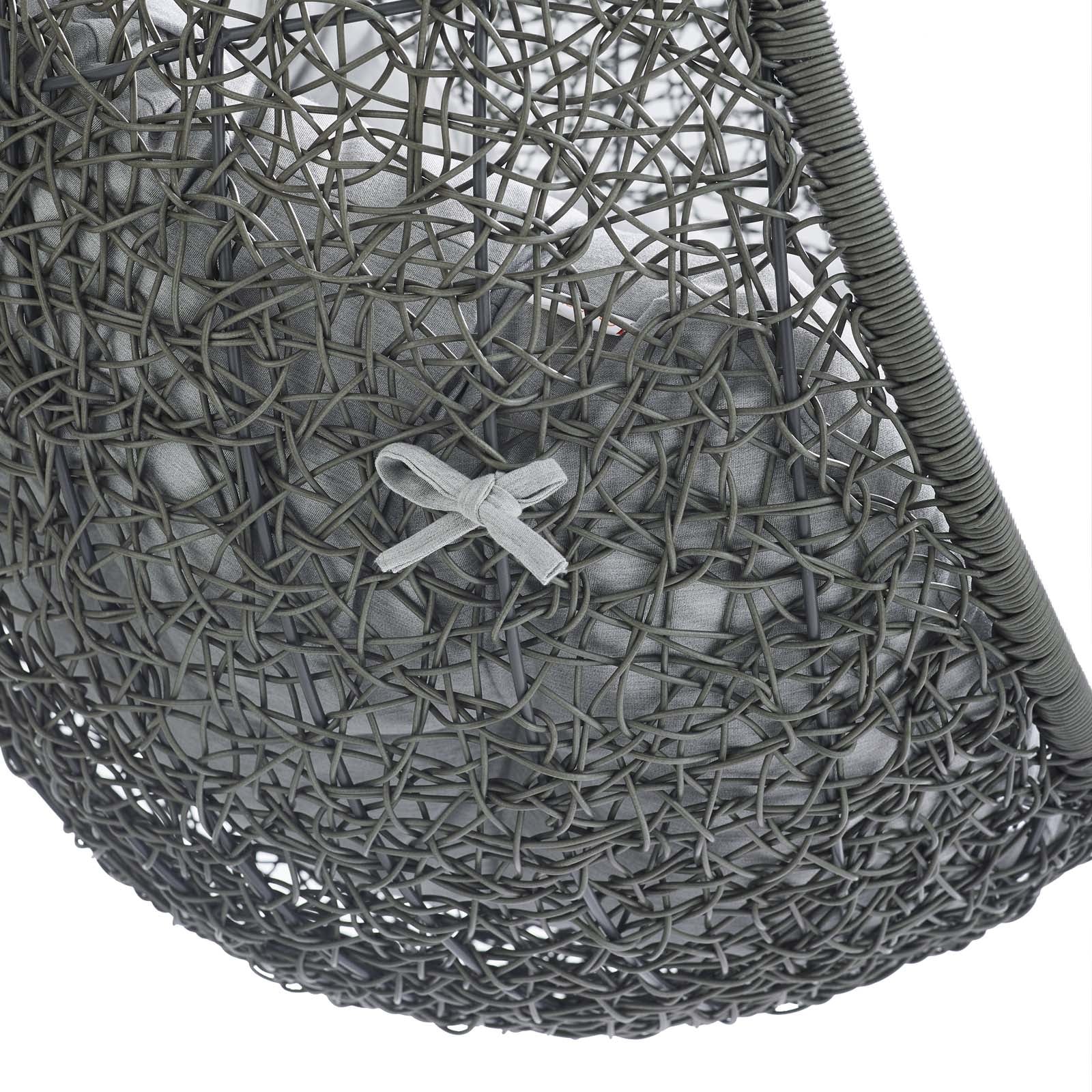 Hide Outdoor Patio Sunbrella® Swing Chair - Image 15