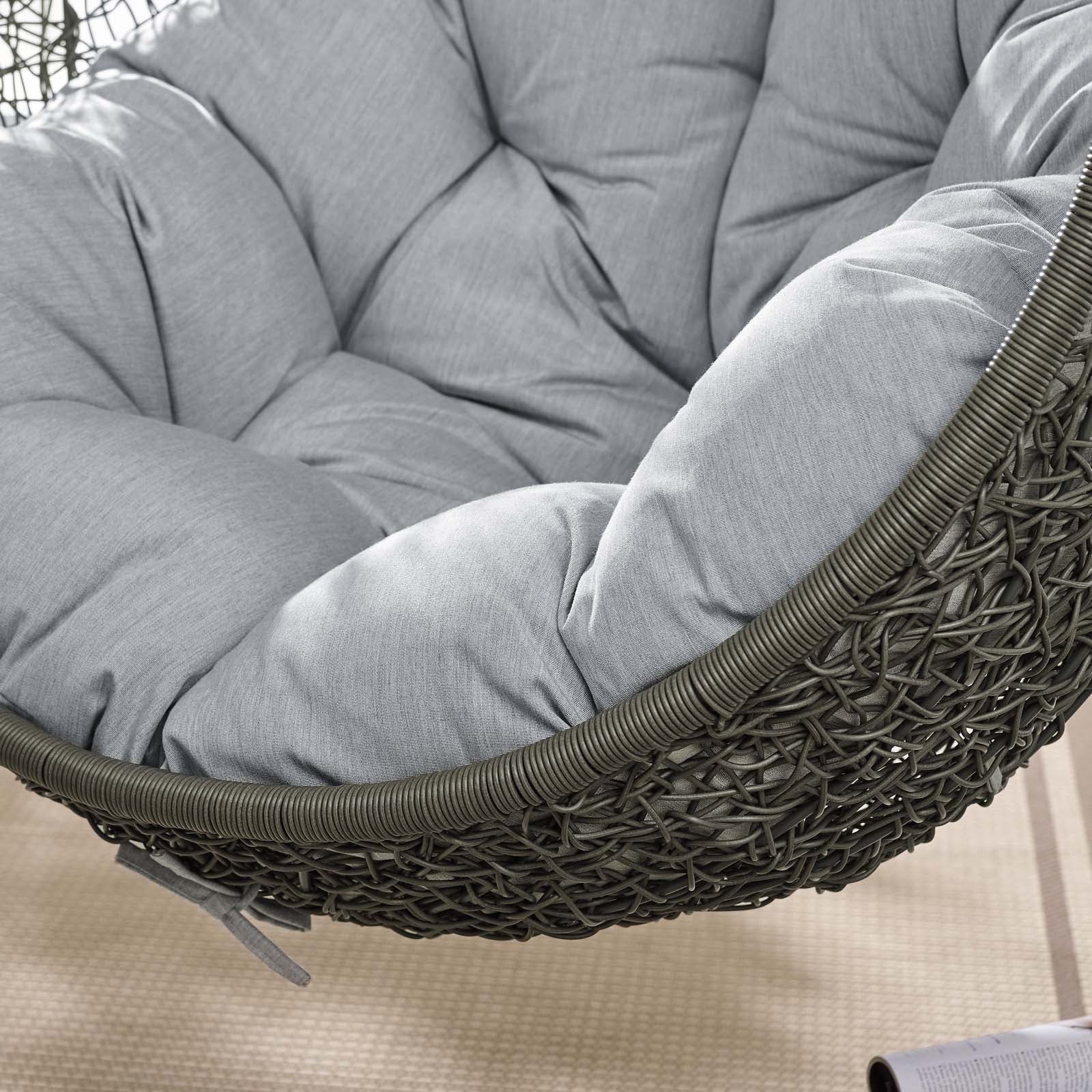 Hide Outdoor Patio Sunbrella® Swing Chair - Image 16