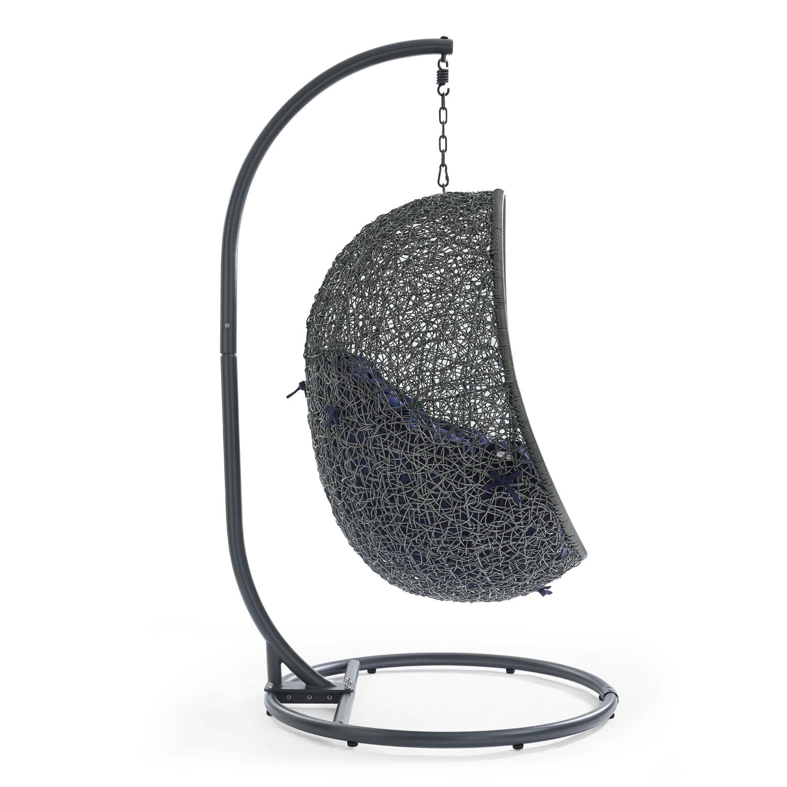 Hide Outdoor Patio Sunbrella® Swing Chair - Image 20