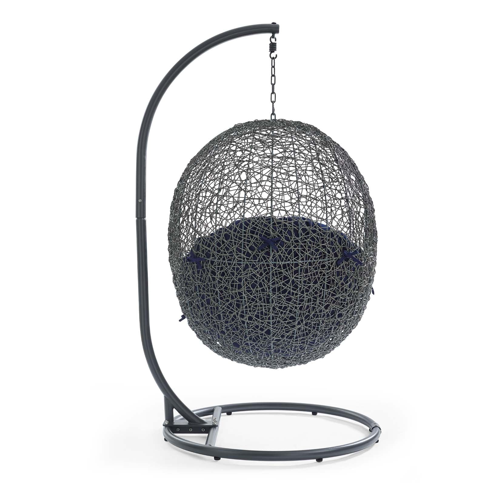 Hide Outdoor Patio Sunbrella® Swing Chair - Image 21