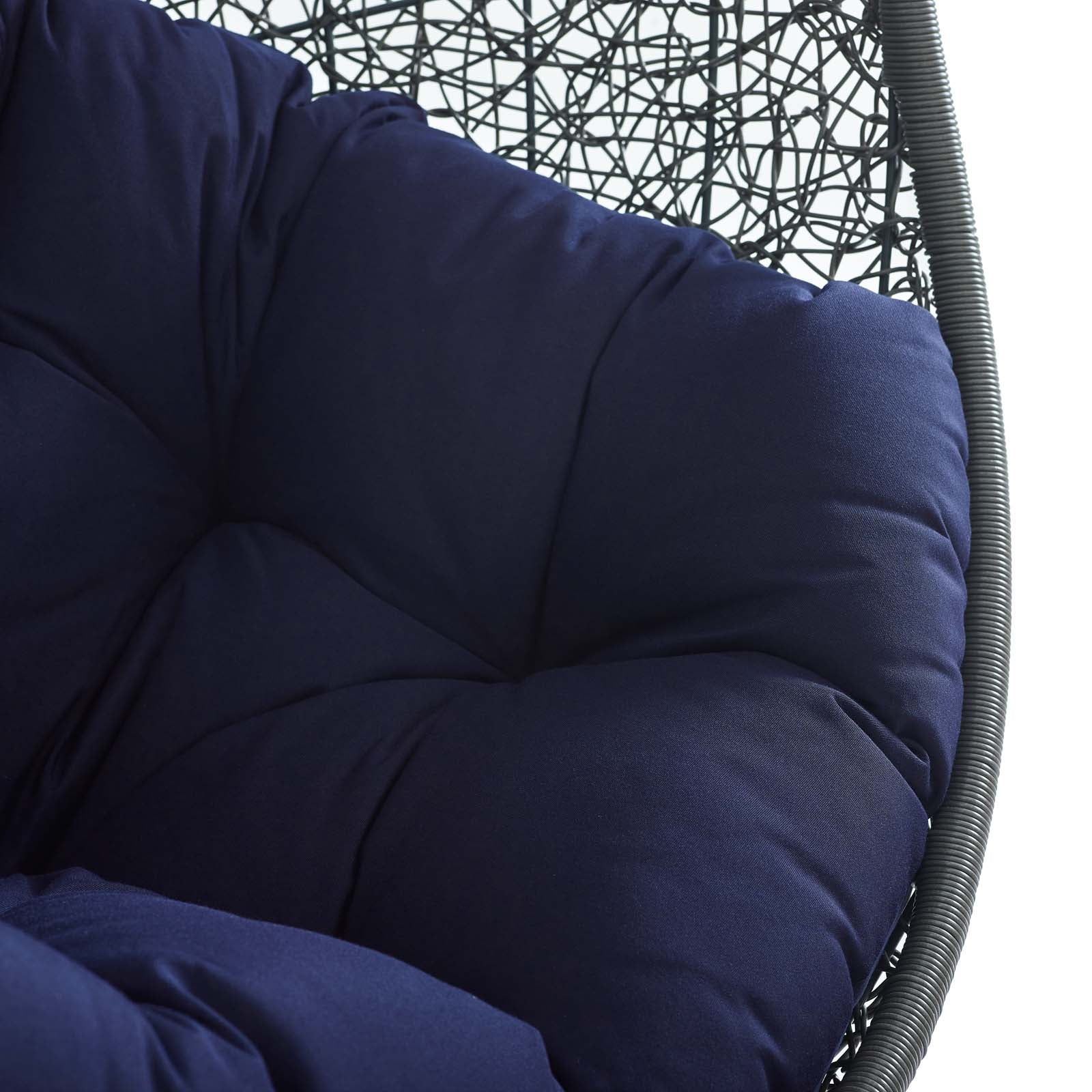 Hide Outdoor Patio Sunbrella® Swing Chair - Image 23