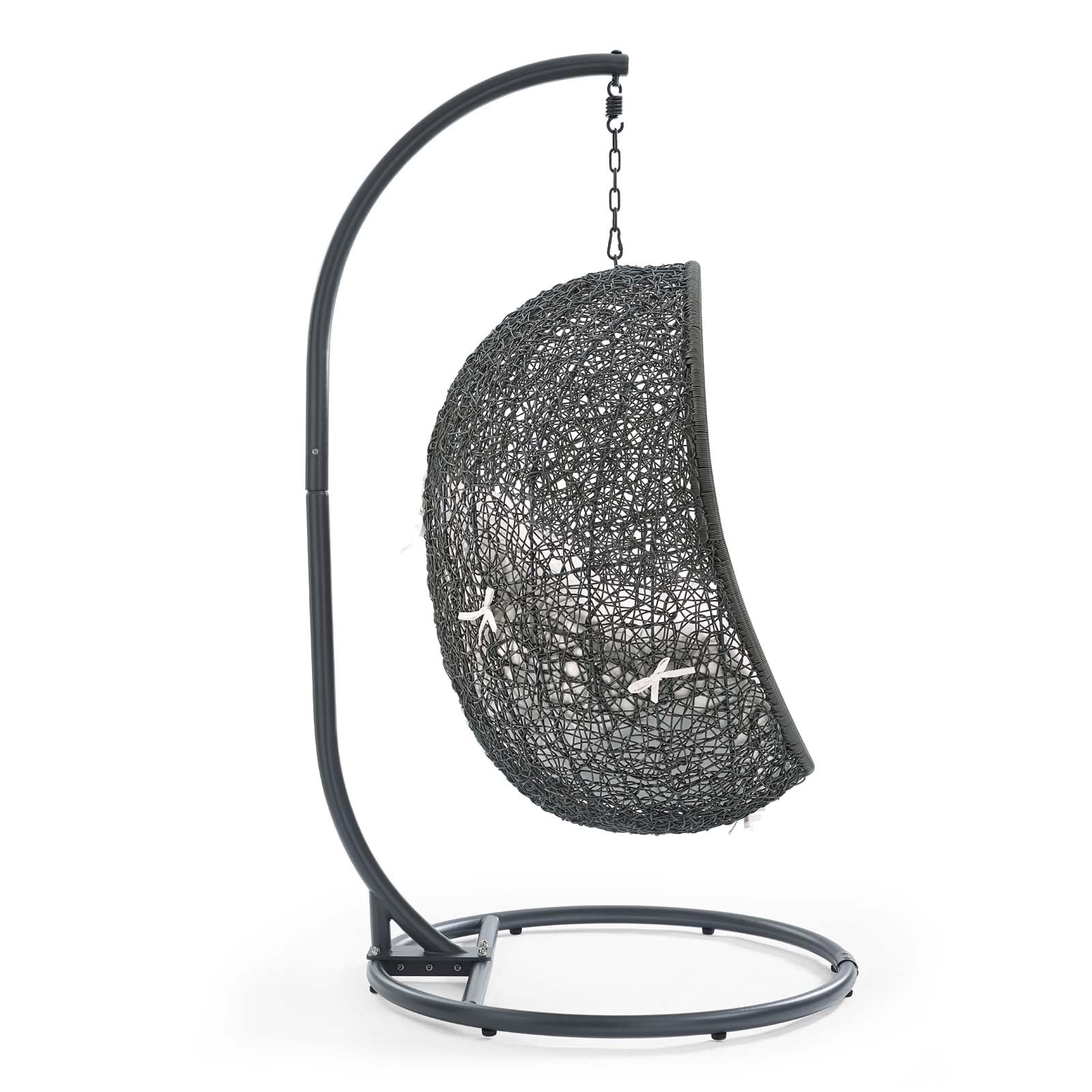 Hide Outdoor Patio Sunbrella® Swing Chair - Image 28