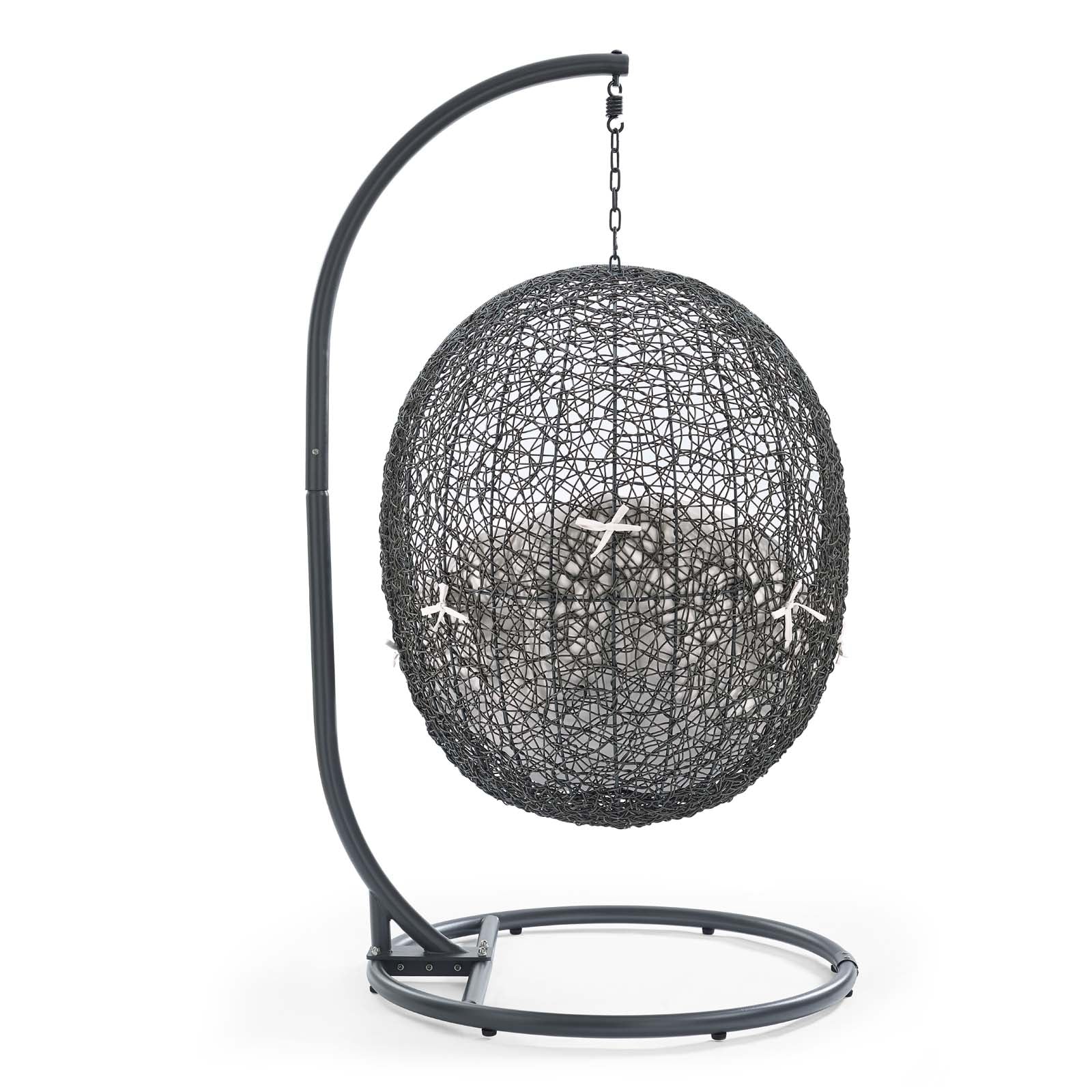 Hide Outdoor Patio Sunbrella® Swing Chair - Image 29