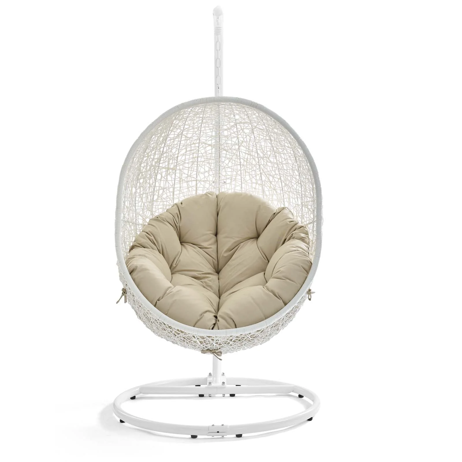 Hide Outdoor Patio Sunbrella® Swing Chair - Image 38
