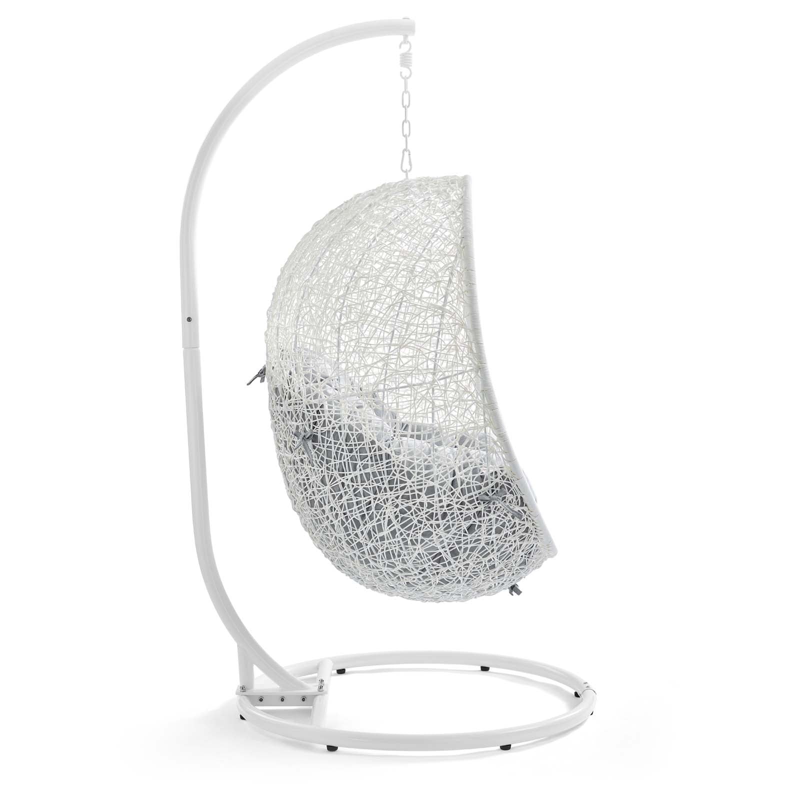 Hide Outdoor Patio Sunbrella® Swing Chair - Image 44