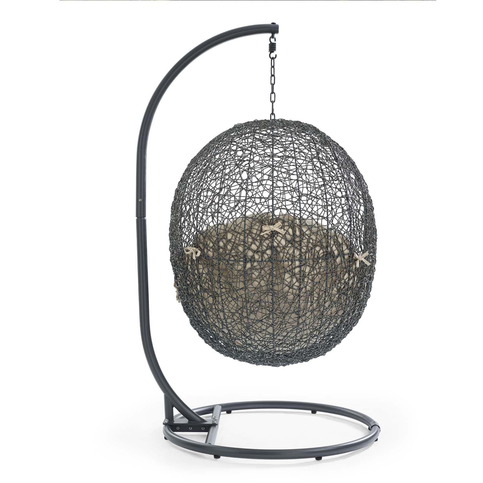 Hide Outdoor Patio Sunbrella® Swing Chair - Image 5