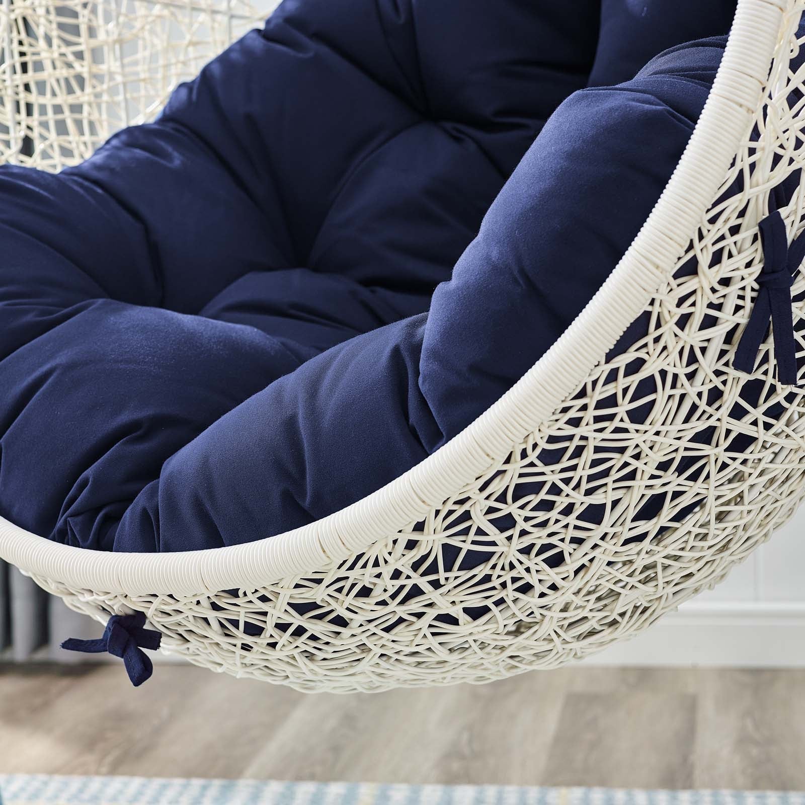 Hide Outdoor Patio Sunbrella® Swing Chair - Image 56