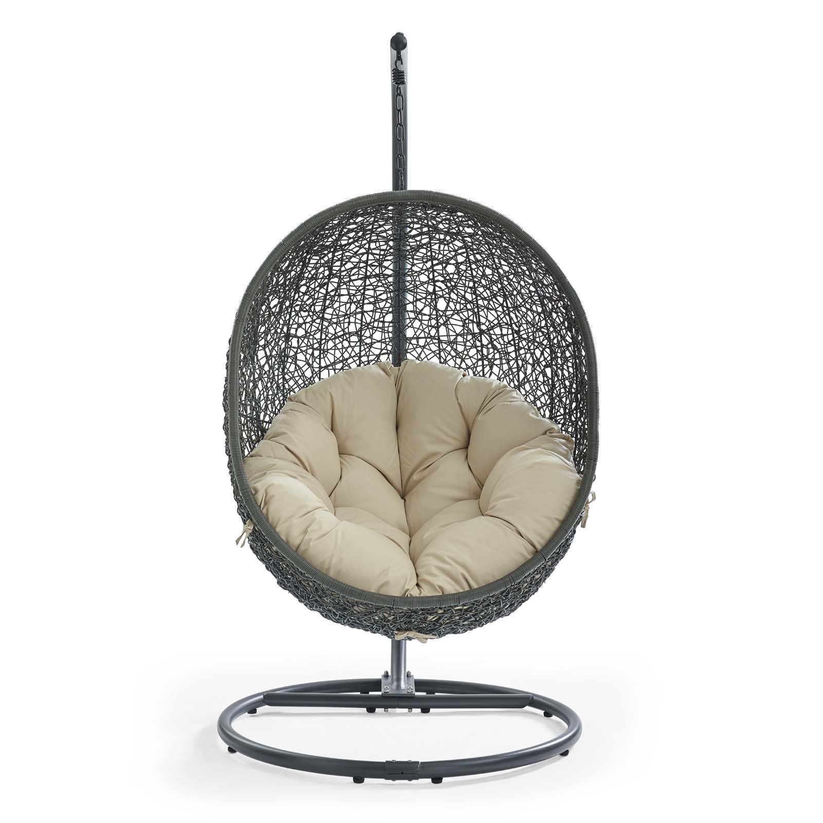 Hide Outdoor Patio Sunbrella® Swing Chair - Image 6