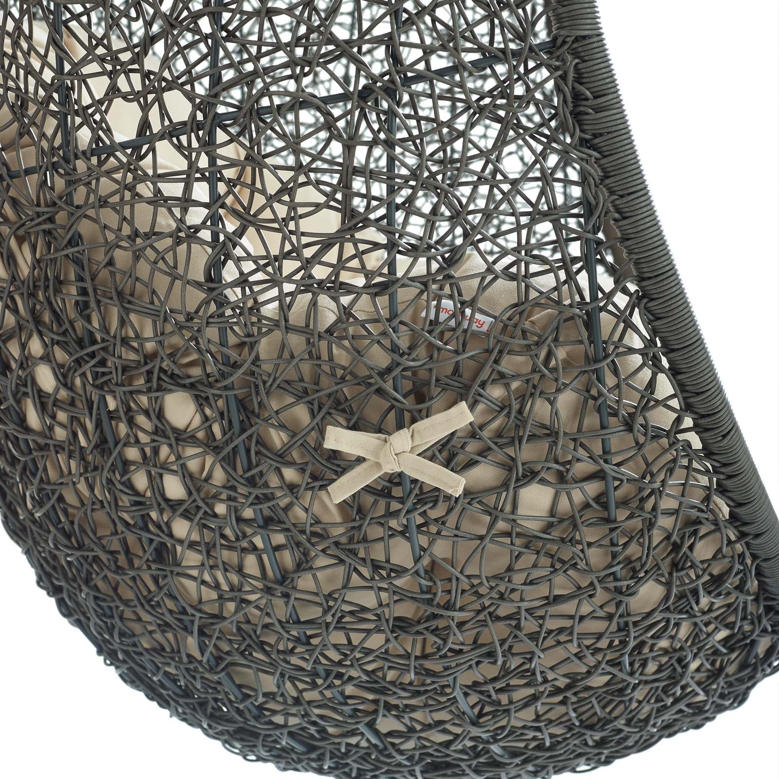 Hide Outdoor Patio Sunbrella® Swing Chair - Image 7
