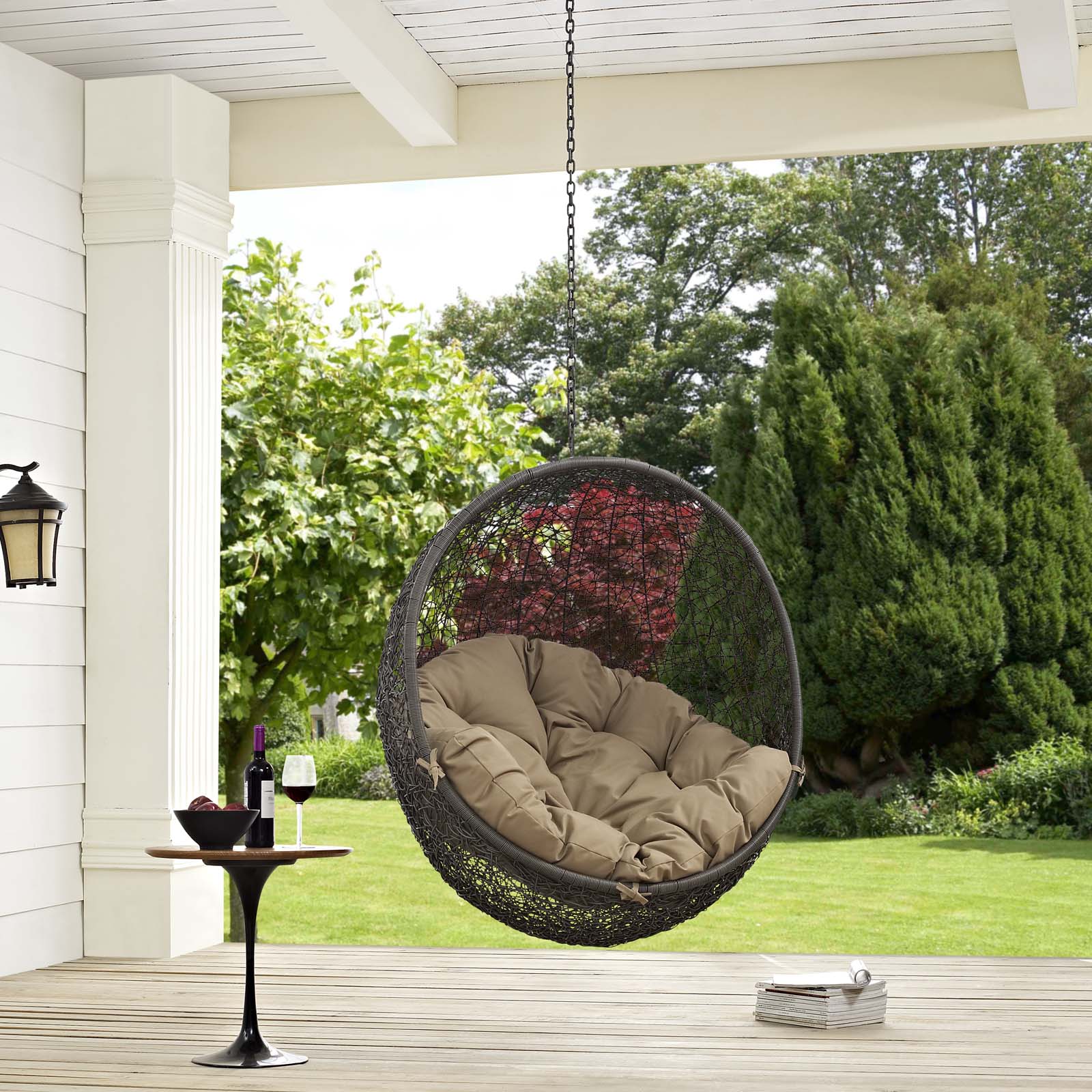 Hide Outdoor Patio Swing Chair Without Stand - Image 23