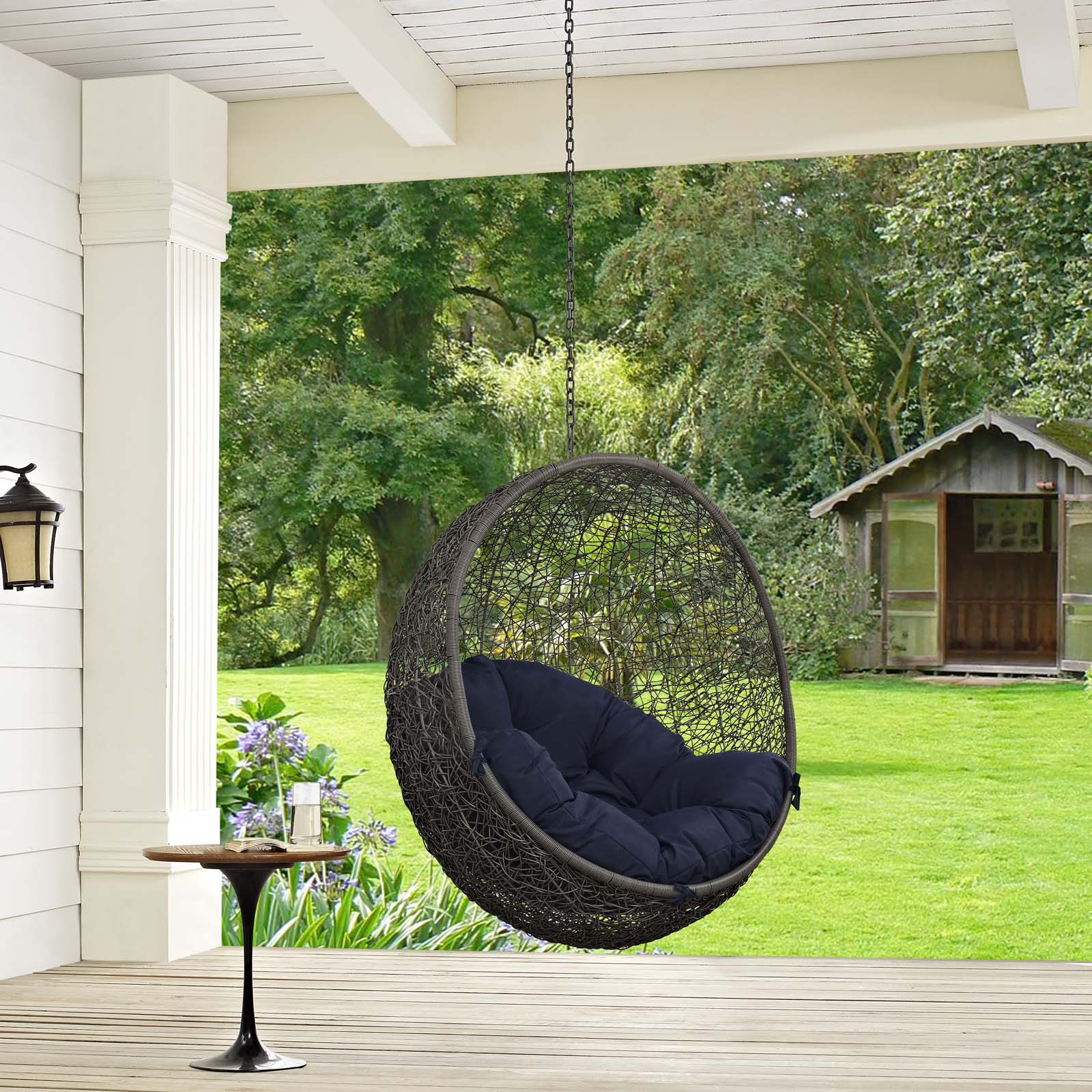 Hide Outdoor Patio Swing Chair Without Stand - Image 26