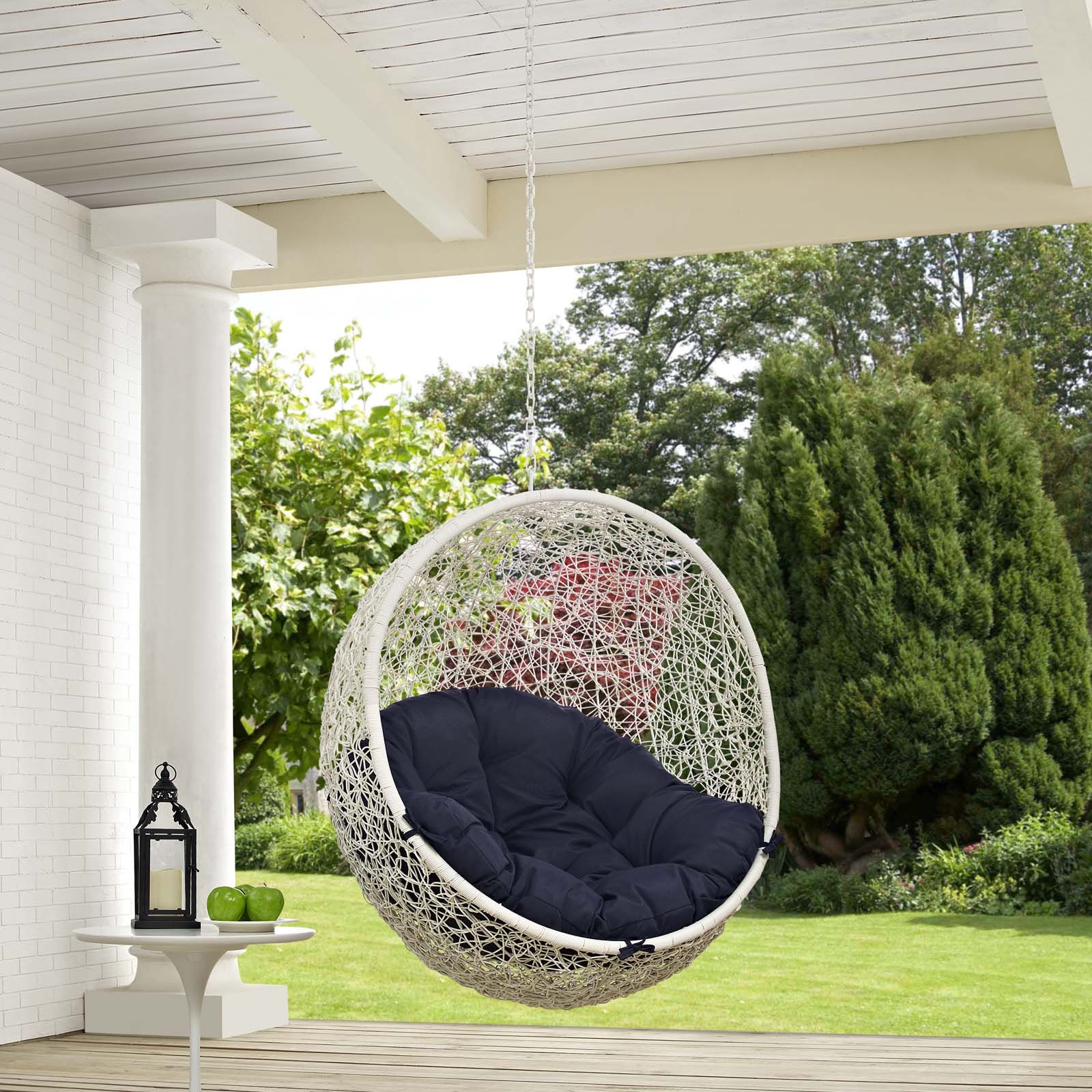 Hide Outdoor Patio Swing Chair Without Stand - Image 52