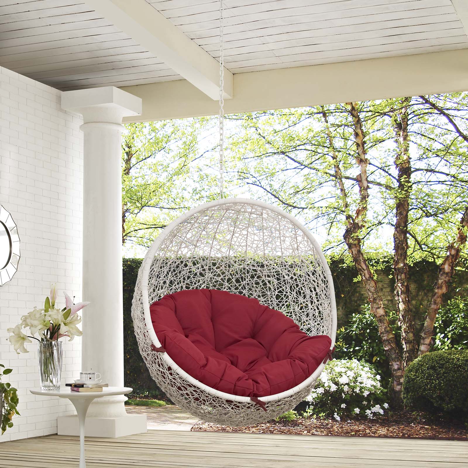 Hide Outdoor Patio Swing Chair Without Stand - Image 8
