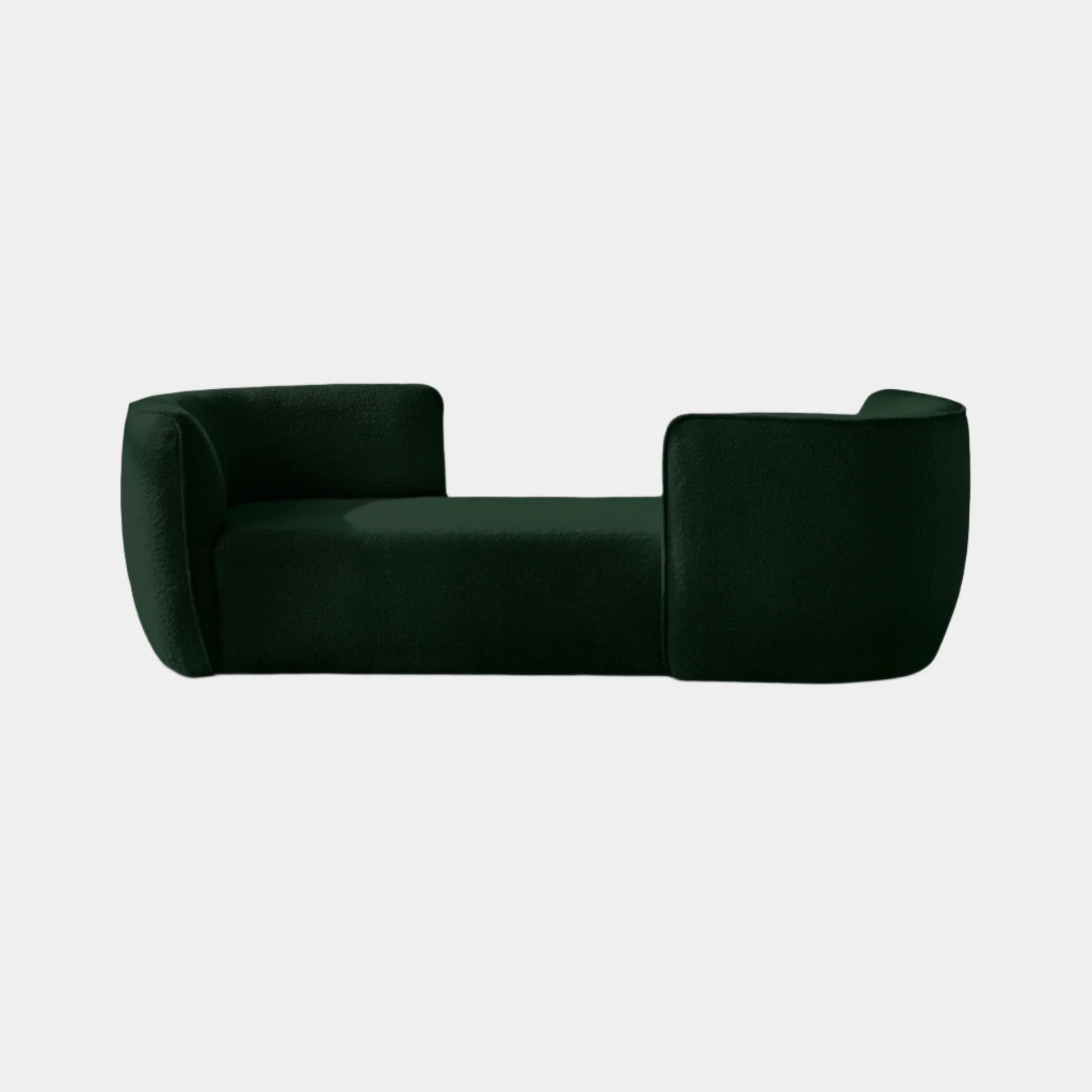 Hilton Boucle Fabric Chaise Lounge - Image 12