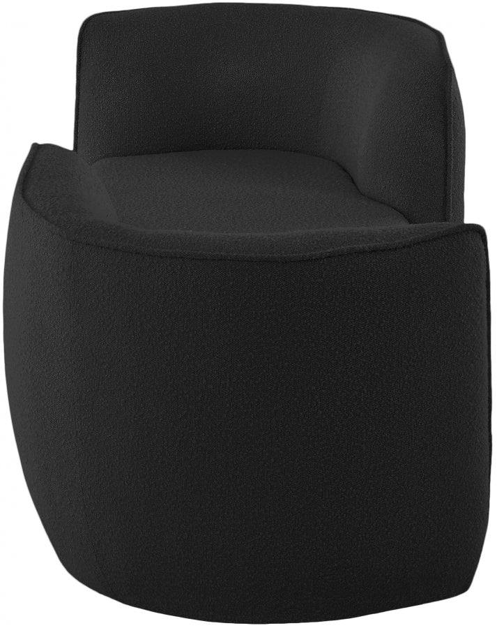 Hilton Boucle Fabric Chaise Lounge - Image 16