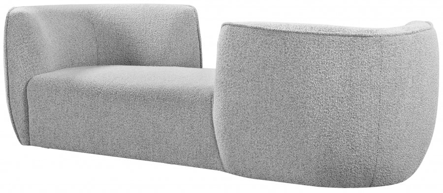 Hilton Boucle Fabric Chaise Lounge - Image 26