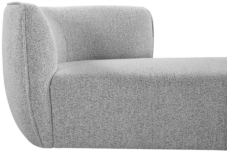 Hilton Boucle Fabric Chaise Lounge - Image 30