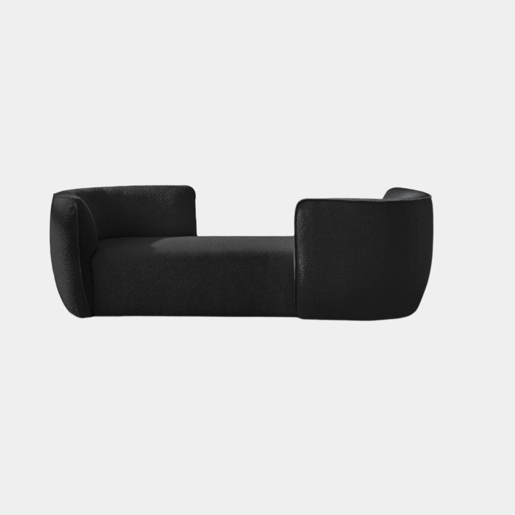 Hilton Boucle Fabric Chaise Lounge - Image 35