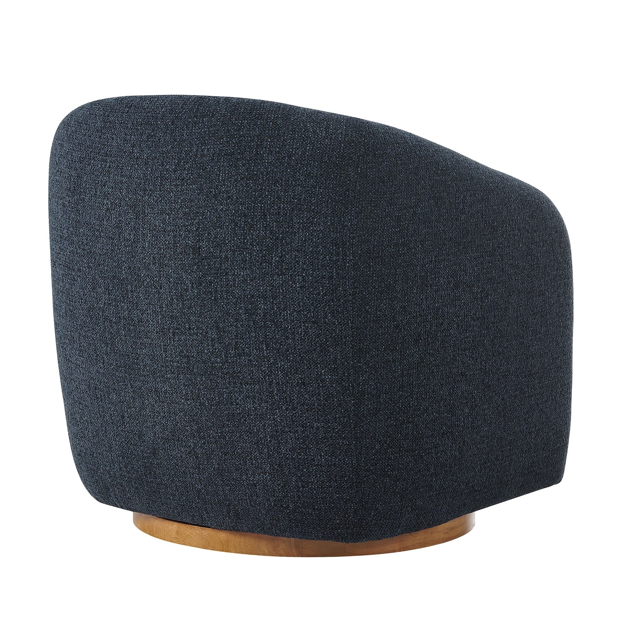 Holland Swivel Chenille Fabric Armchair - Image 15