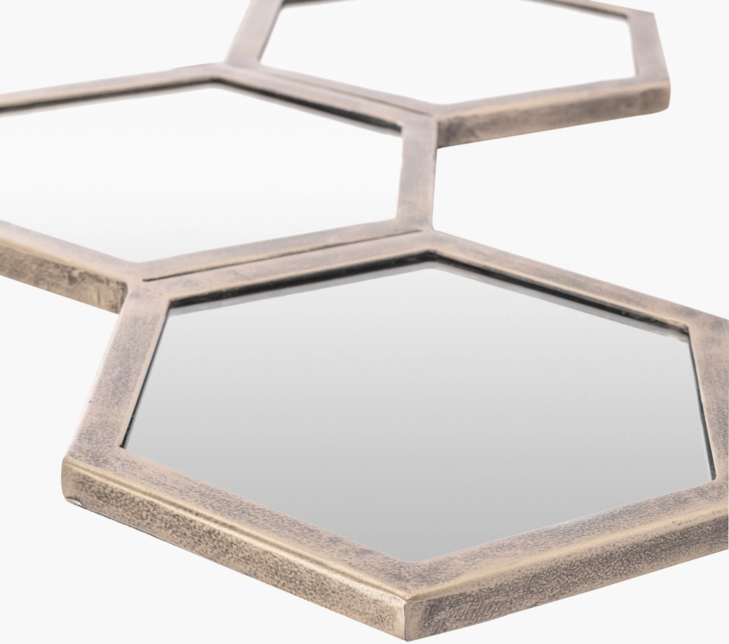Honeycomb Accent Mirror - Image 8