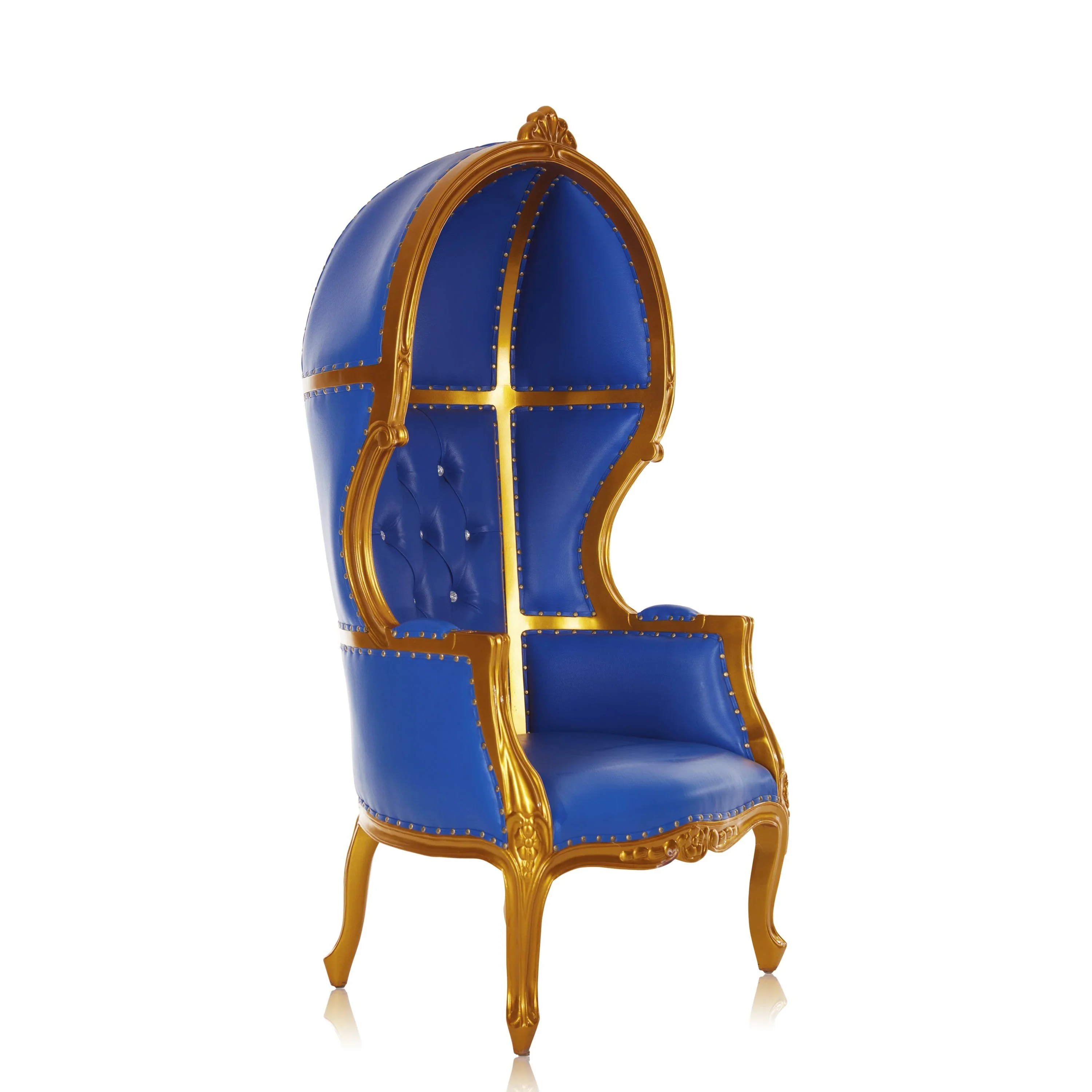 Hooded Canopy 65 Bridal Throne Chair - Image 7