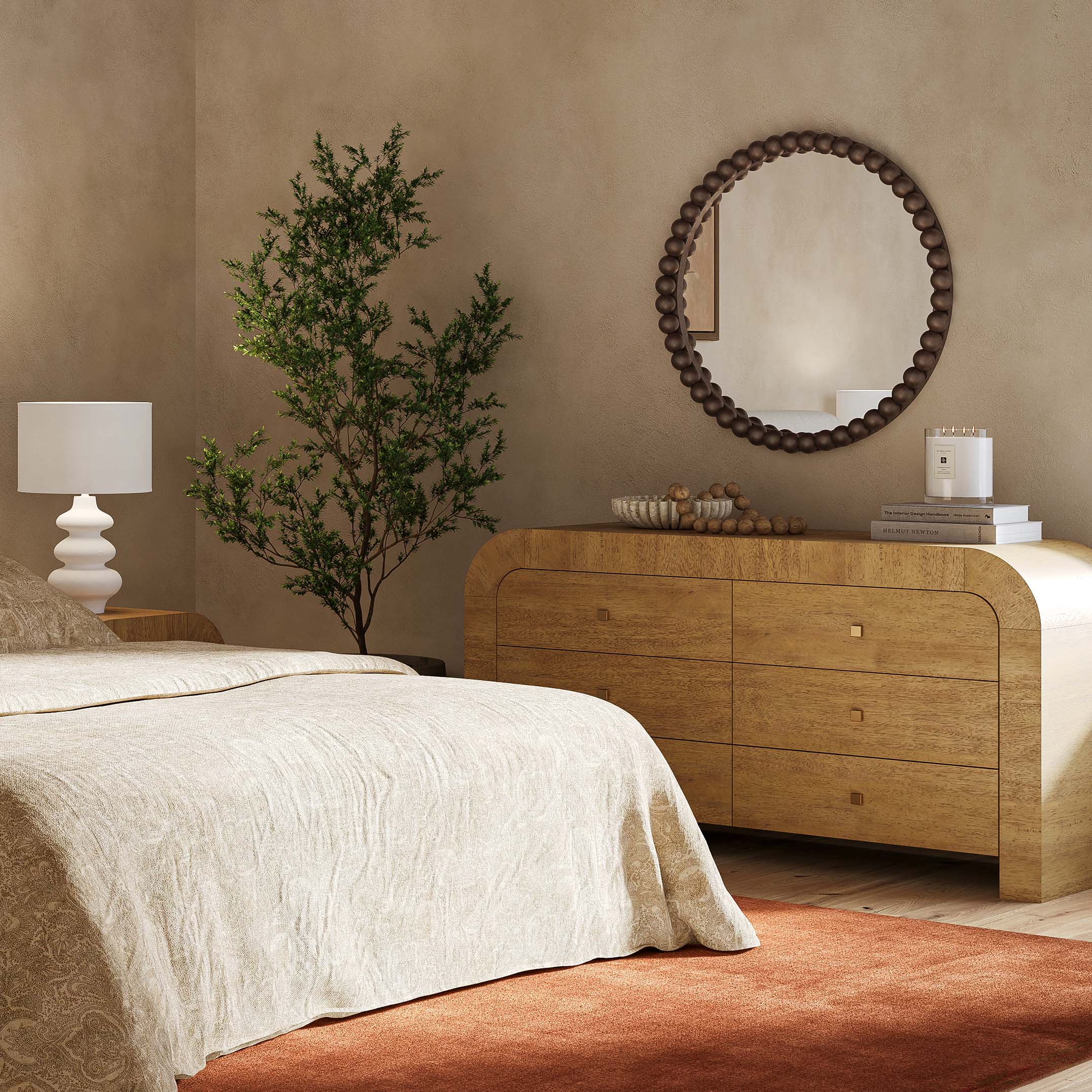 Hump 62" Arched 6-Drawer Dresser - Image 25